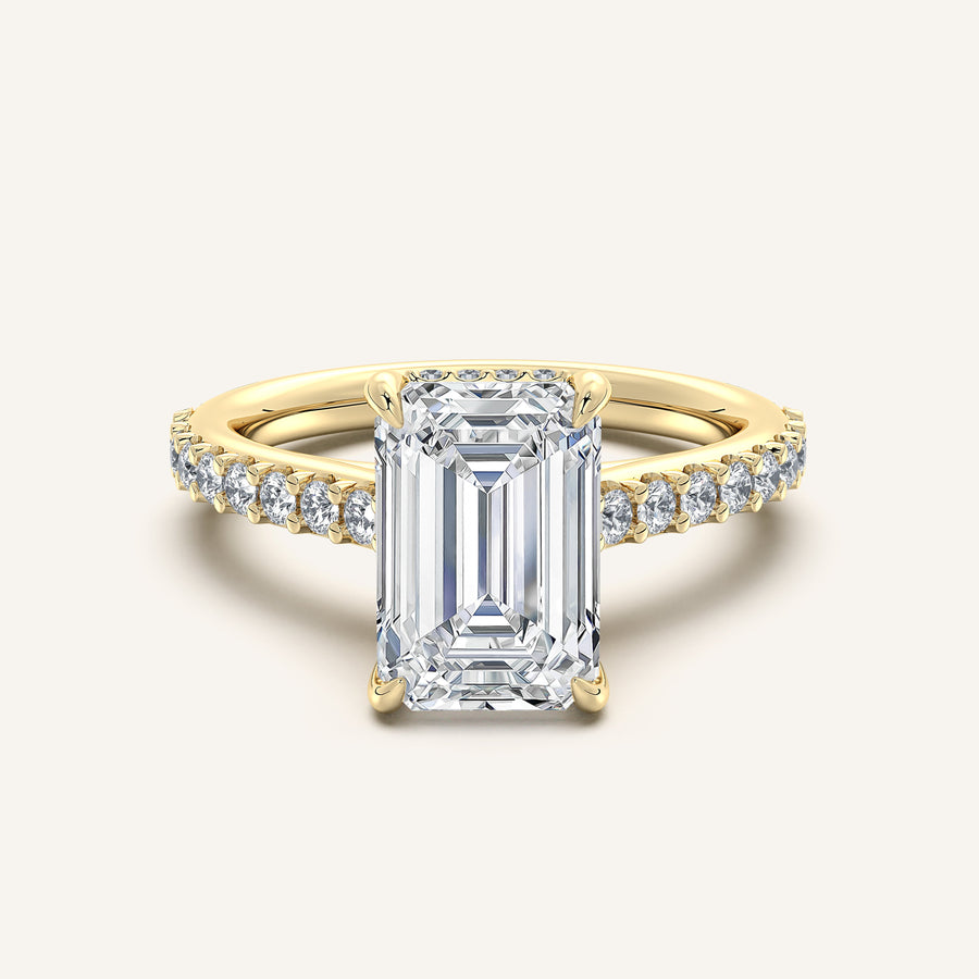 Valcrest Chateau Side Stone Engagement Ring