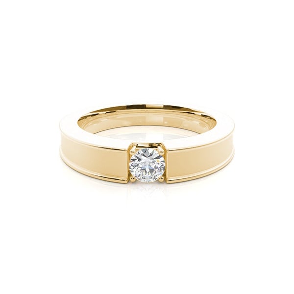 4 Prong Setting Round Diamond Ring