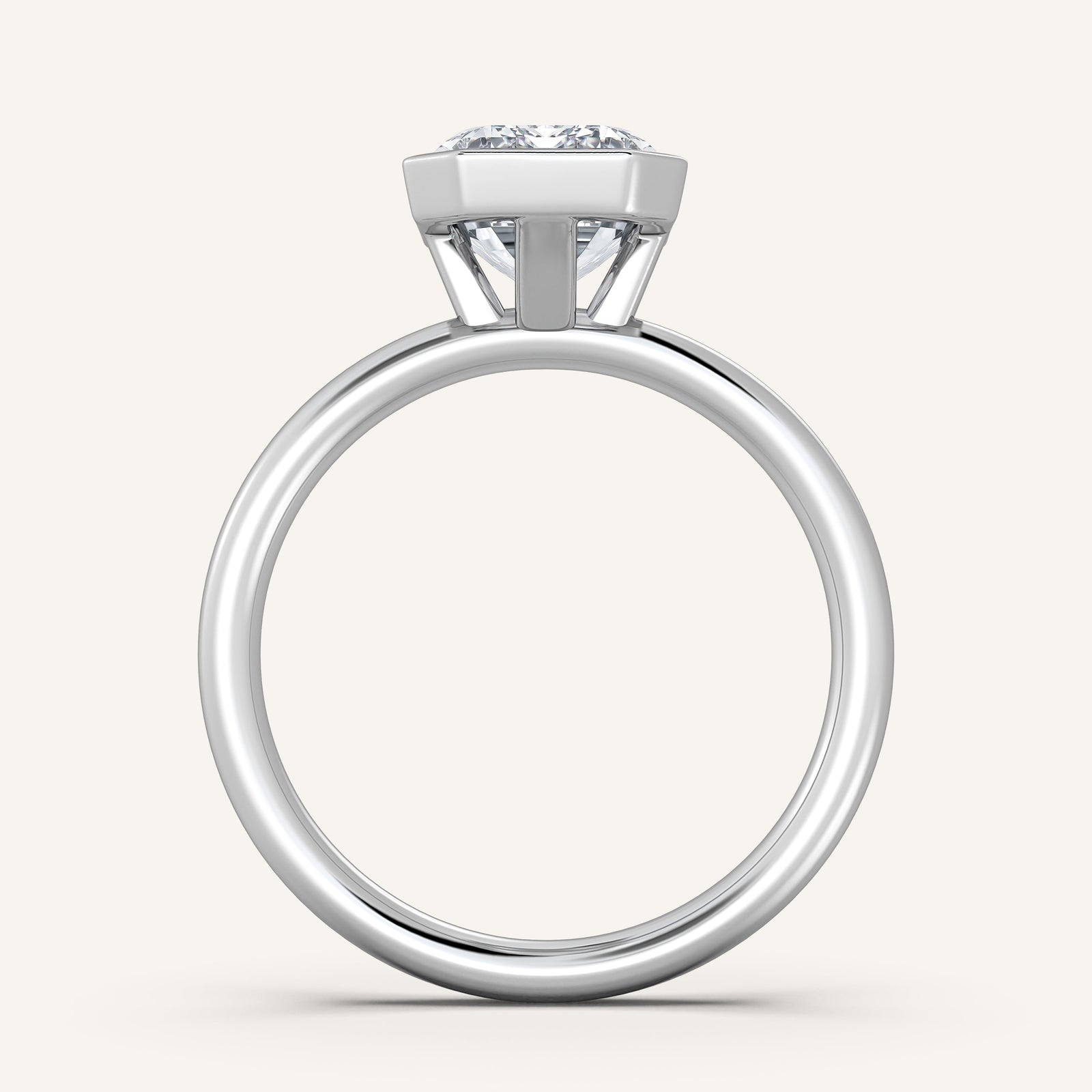 Continu — Bezel Set Solitaire