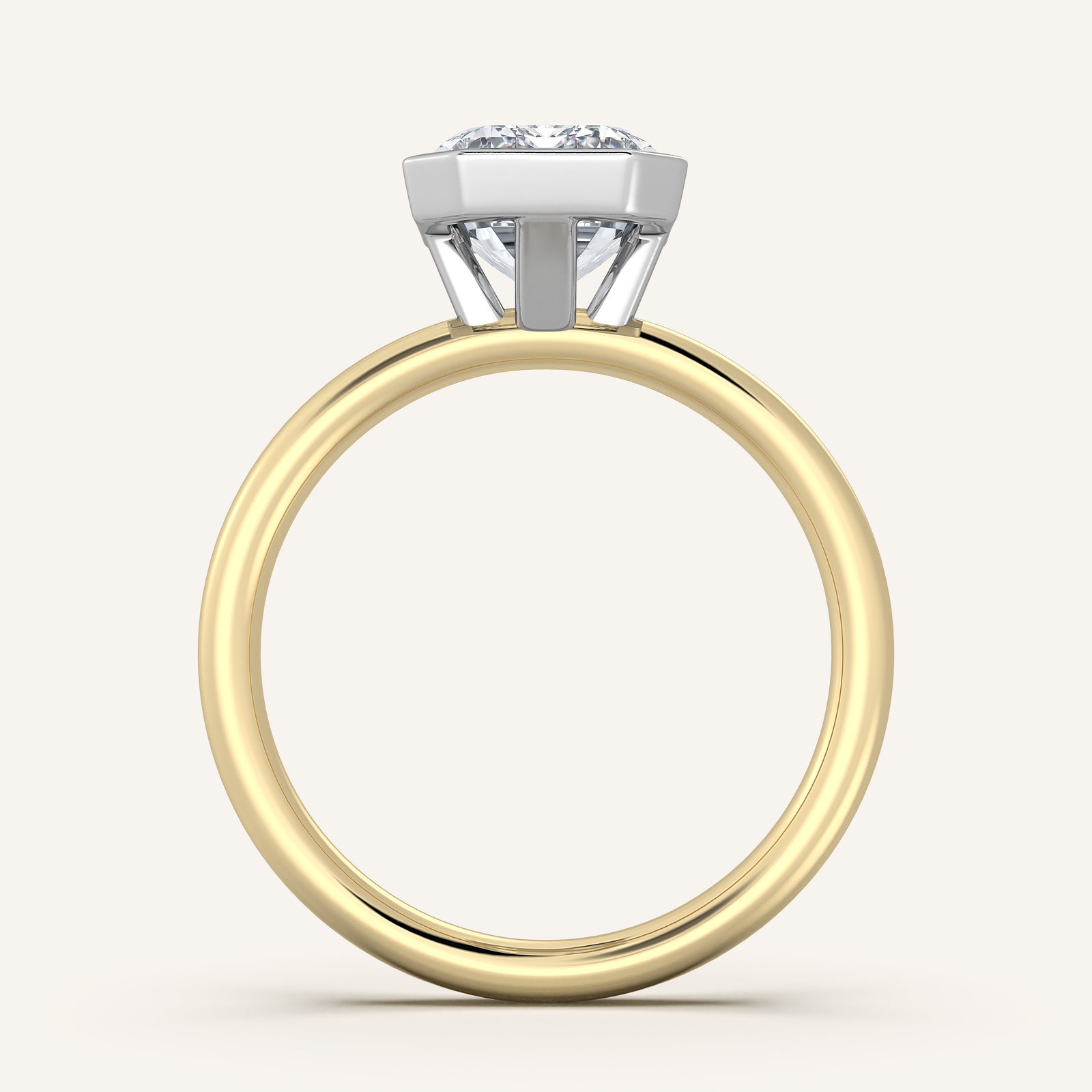 Continu — Bezel Set Solitaire