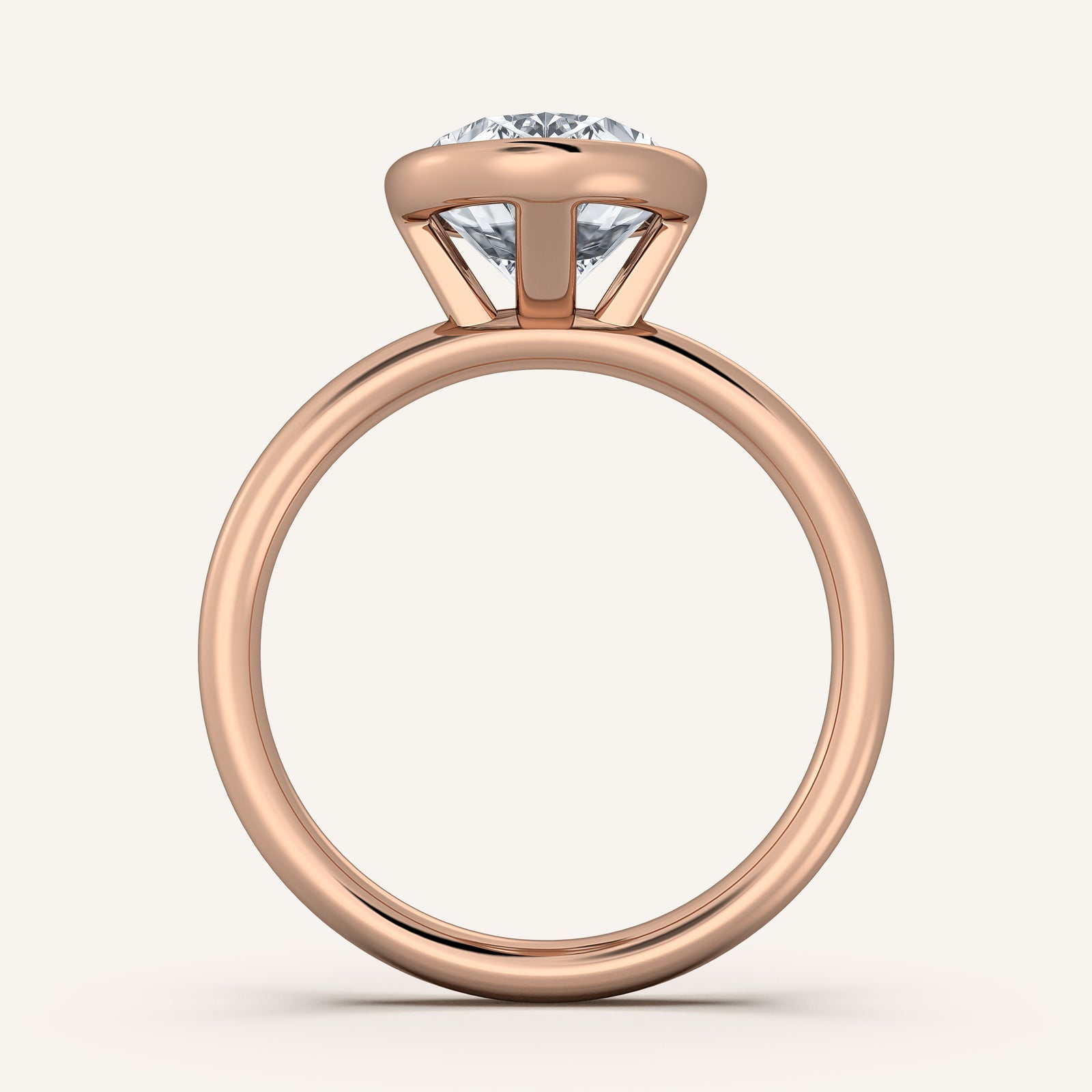 Continu — Bezel Set Solitaire