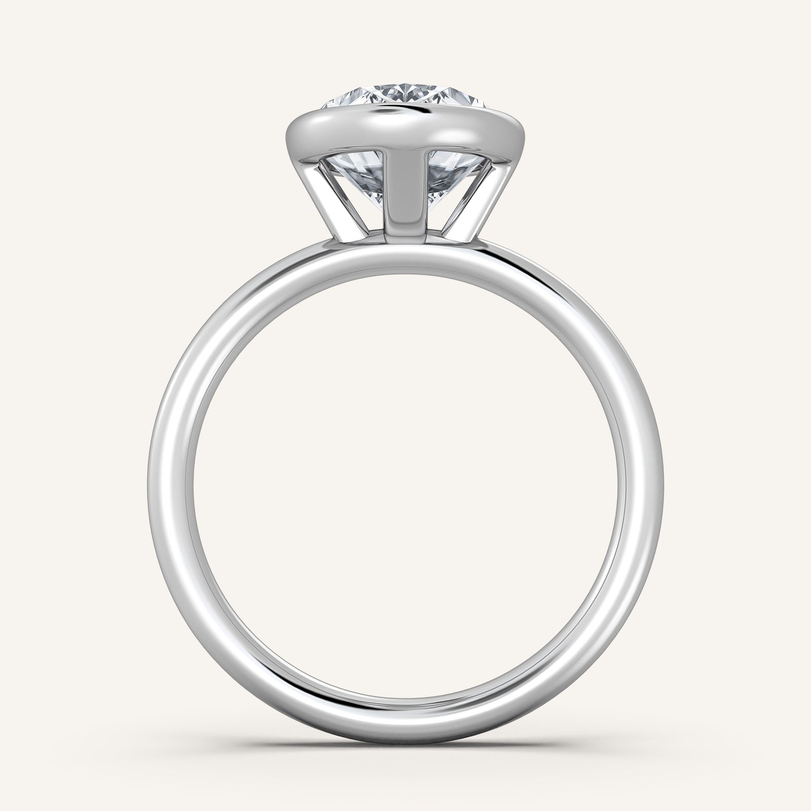 Continu — Bezel Set Solitaire