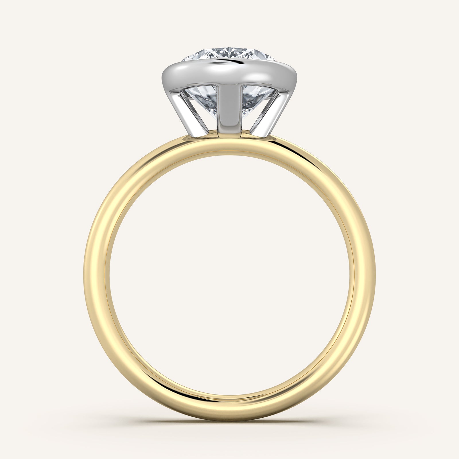 Continu — Bezel Set Solitaire