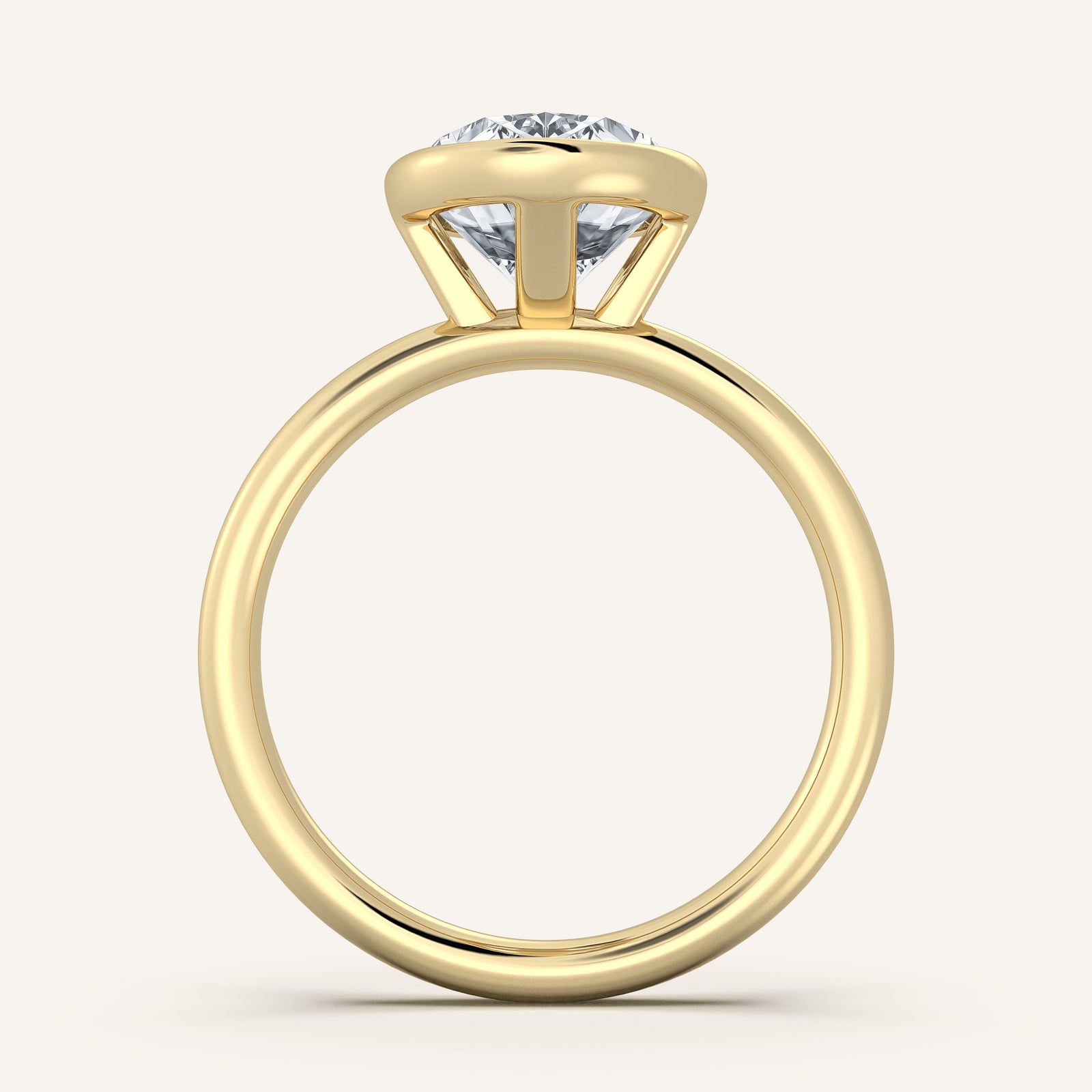 Continu — Bezel Set Solitaire