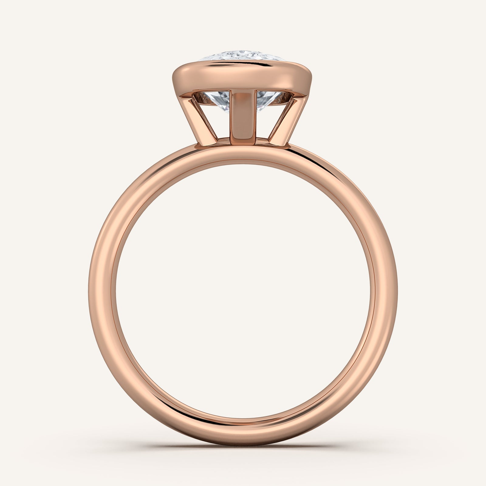 Continu — Bezel Set Solitaire
