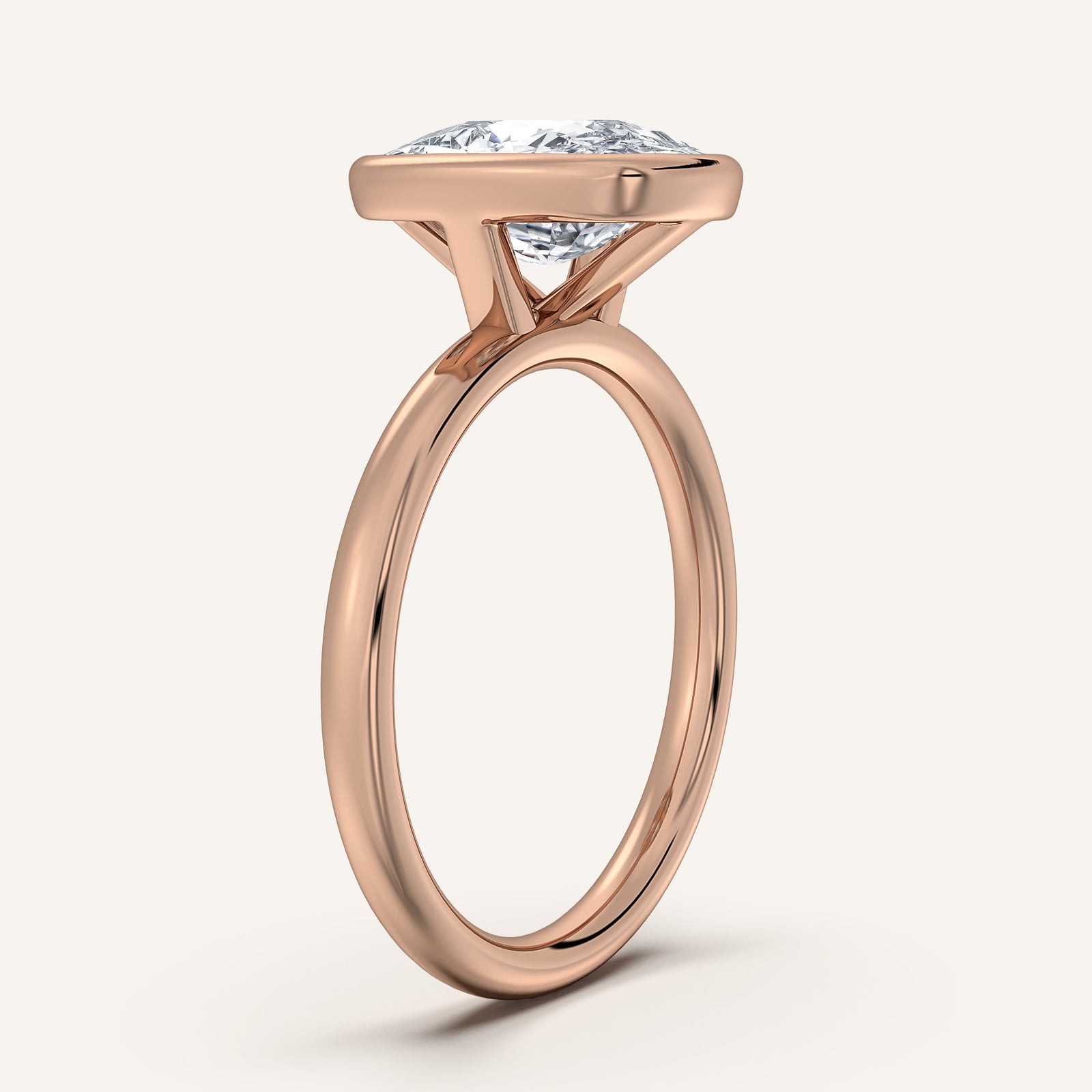 Continu — Bezel Set Solitaire