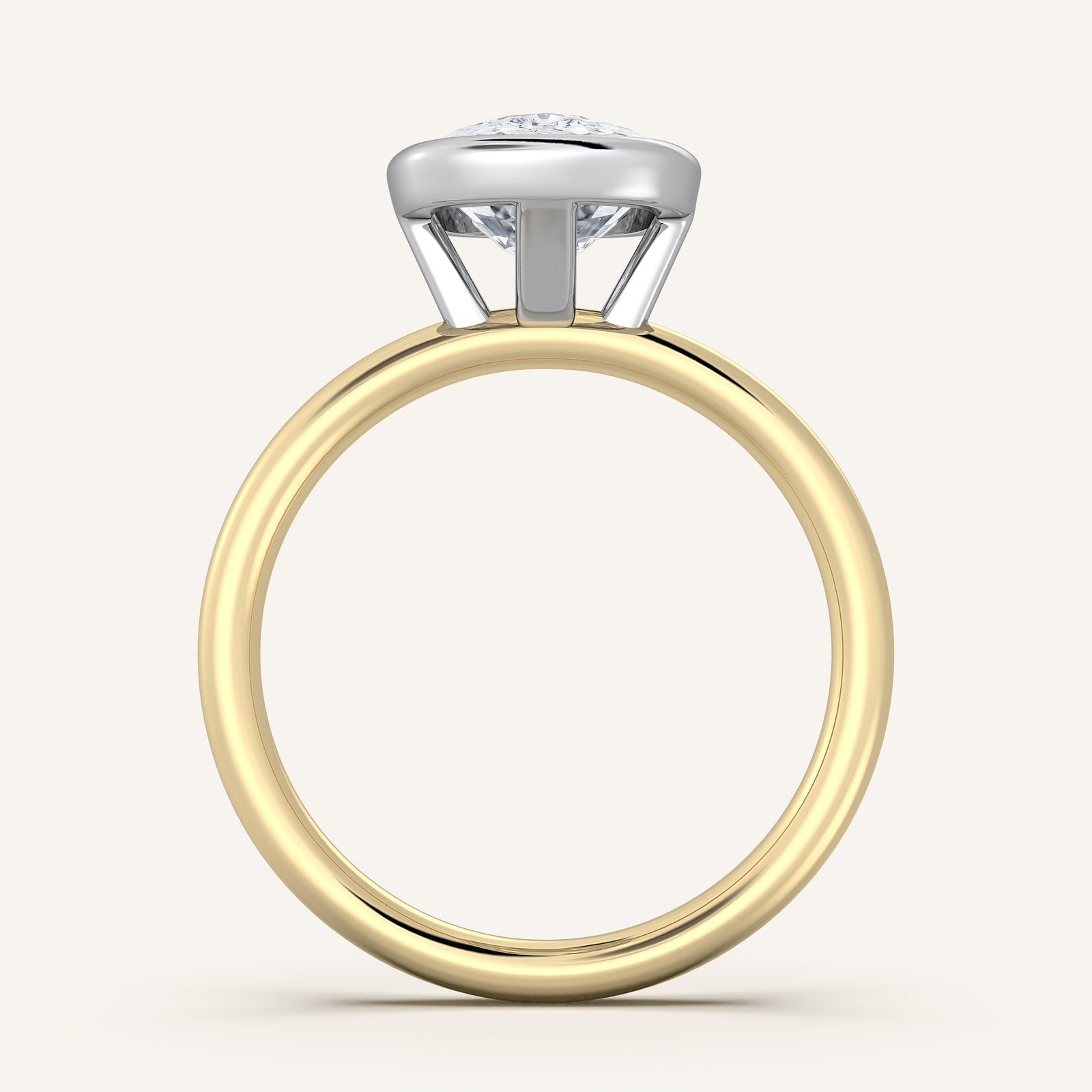Continu — Bezel Set Solitaire