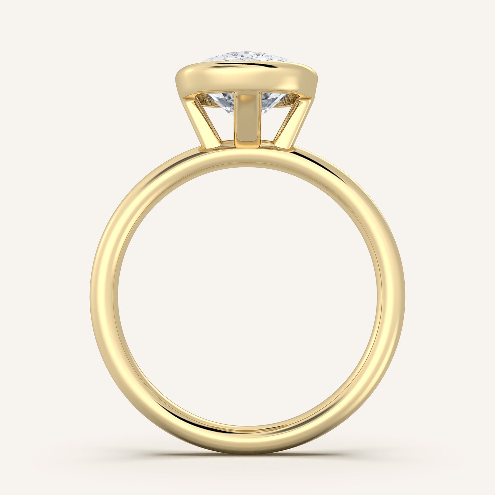 Continu — Bezel Set Solitaire