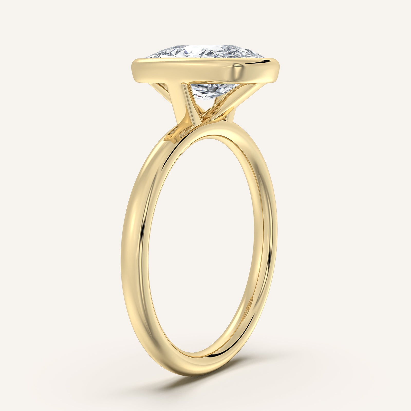 Continu — Bezel Set Solitaire