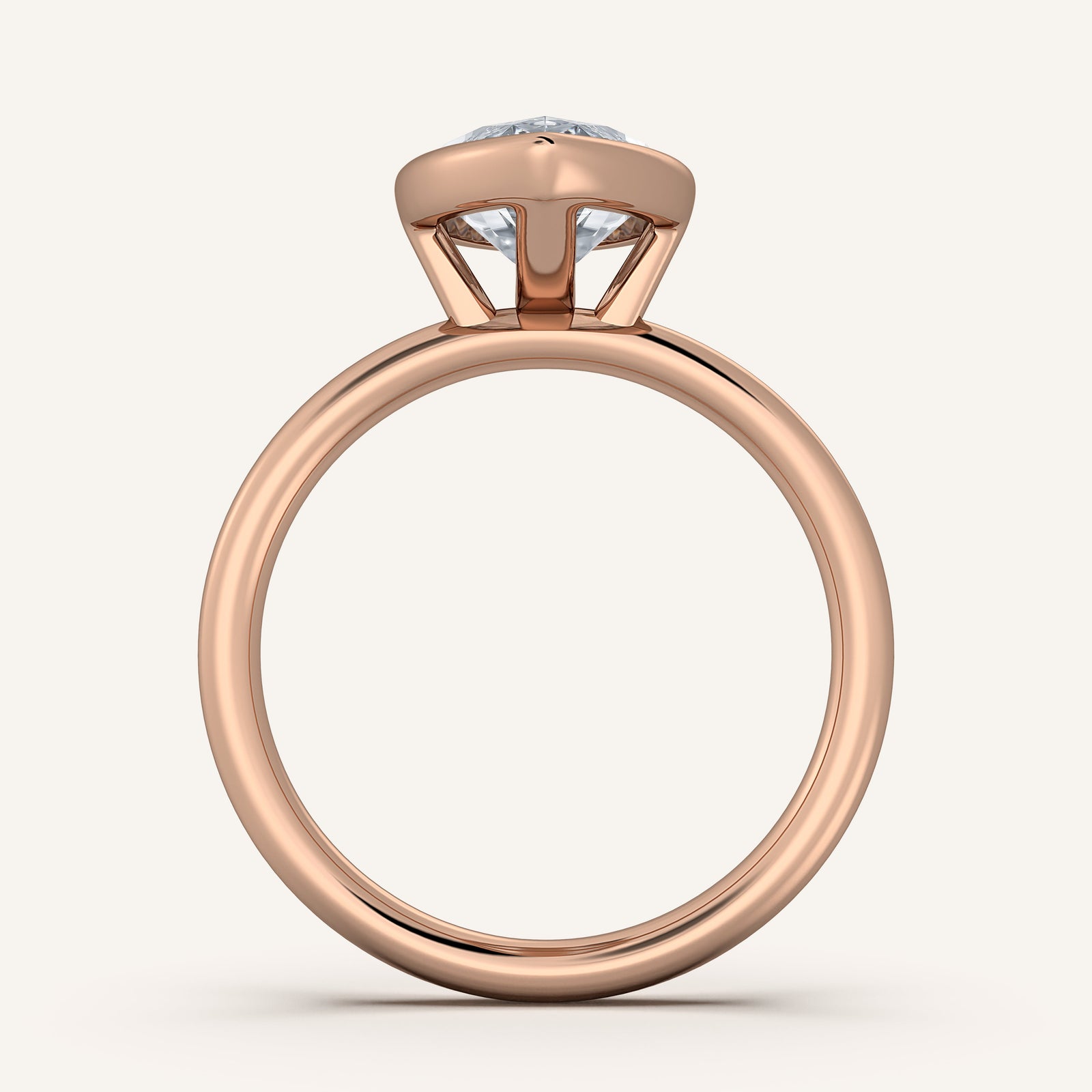 Continu — Bezel Set Solitaire