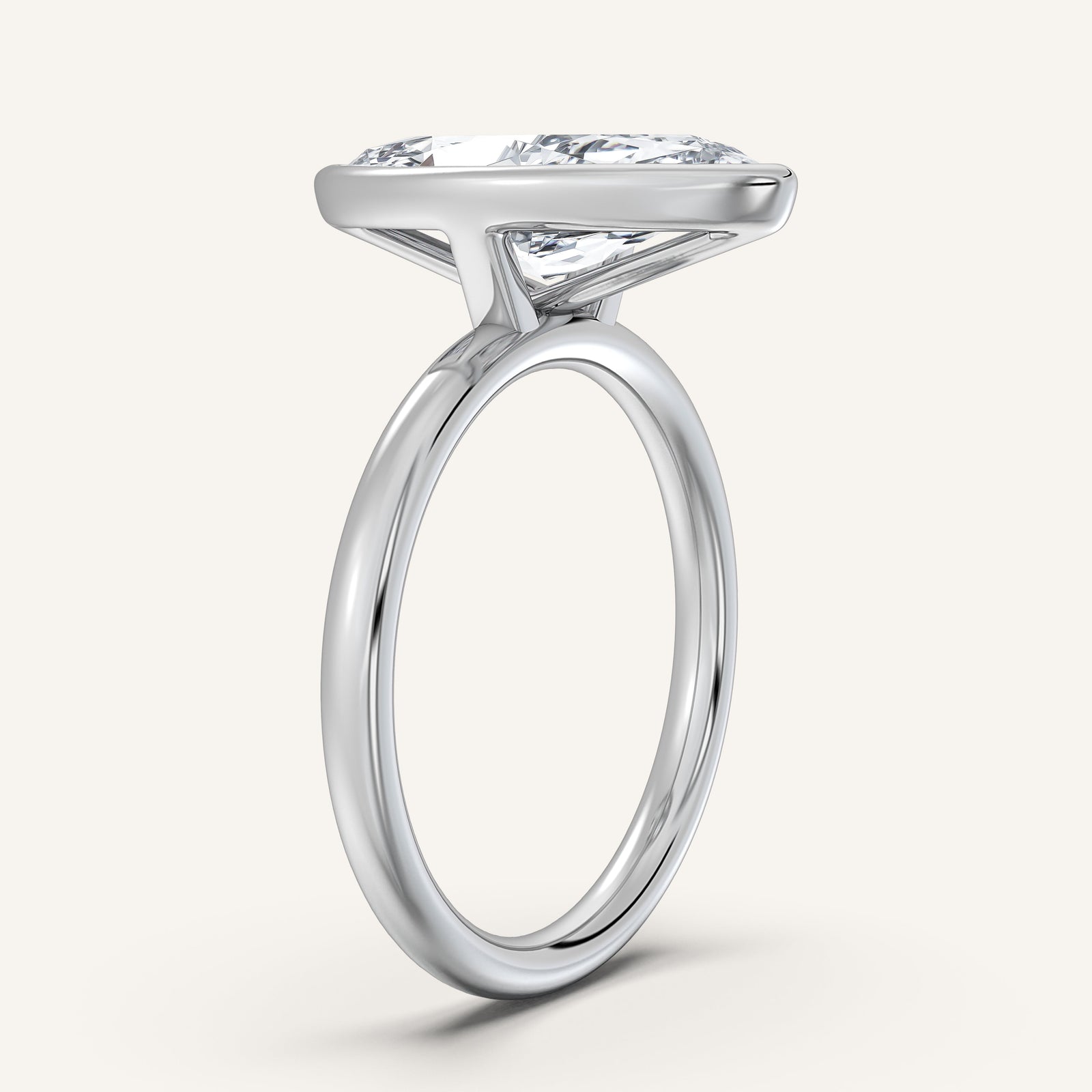Continu — Bezel Set Solitaire