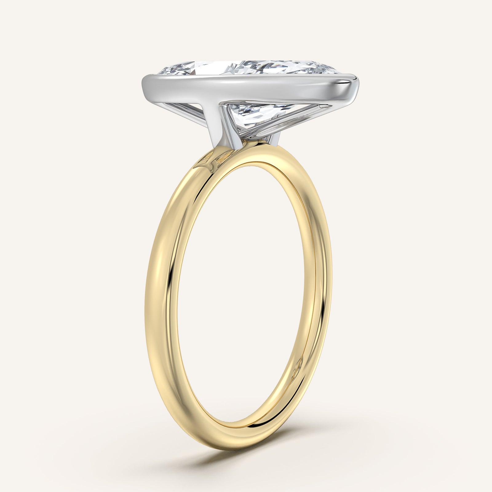Continu — Bezel Set Solitaire