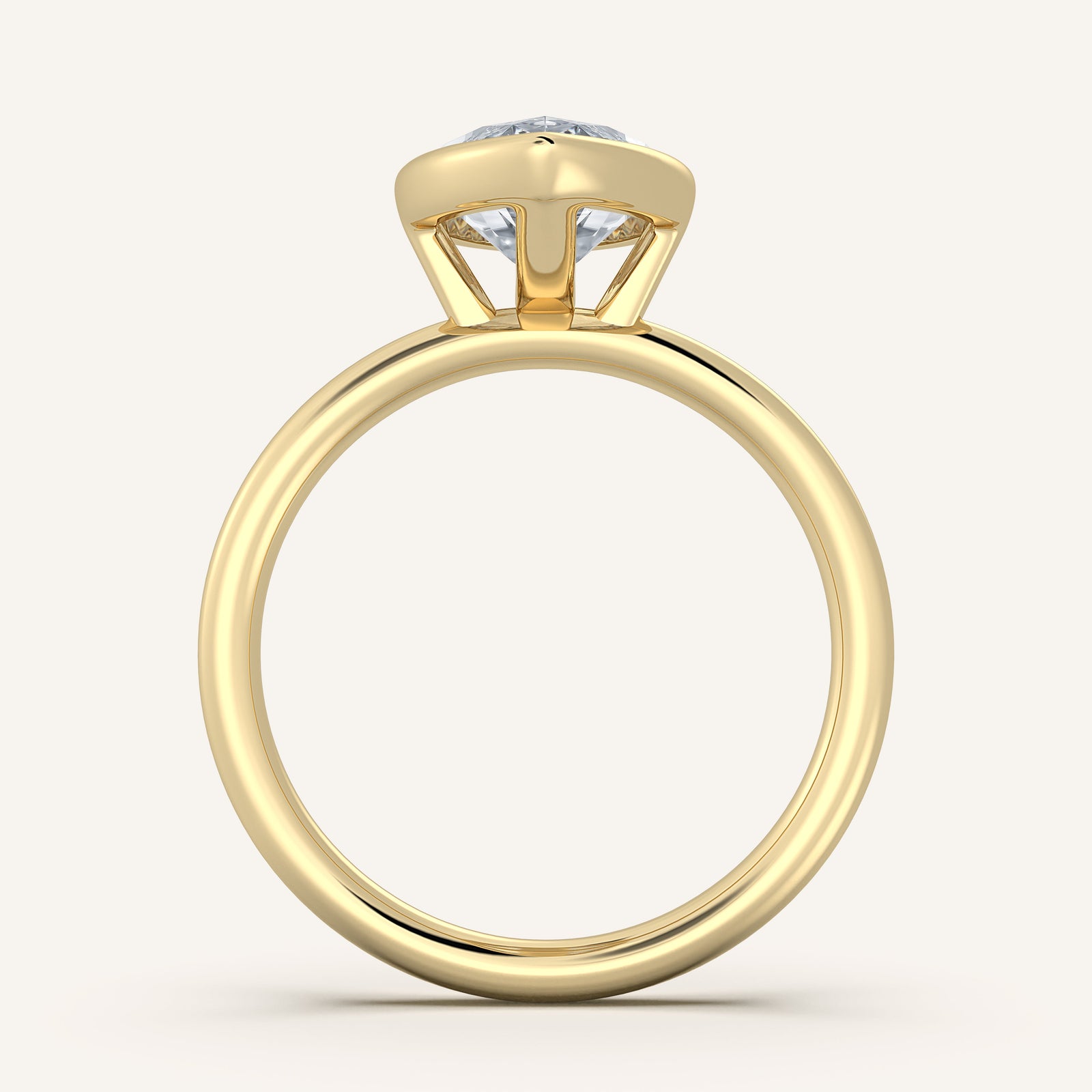 Continu — Bezel Set Solitaire