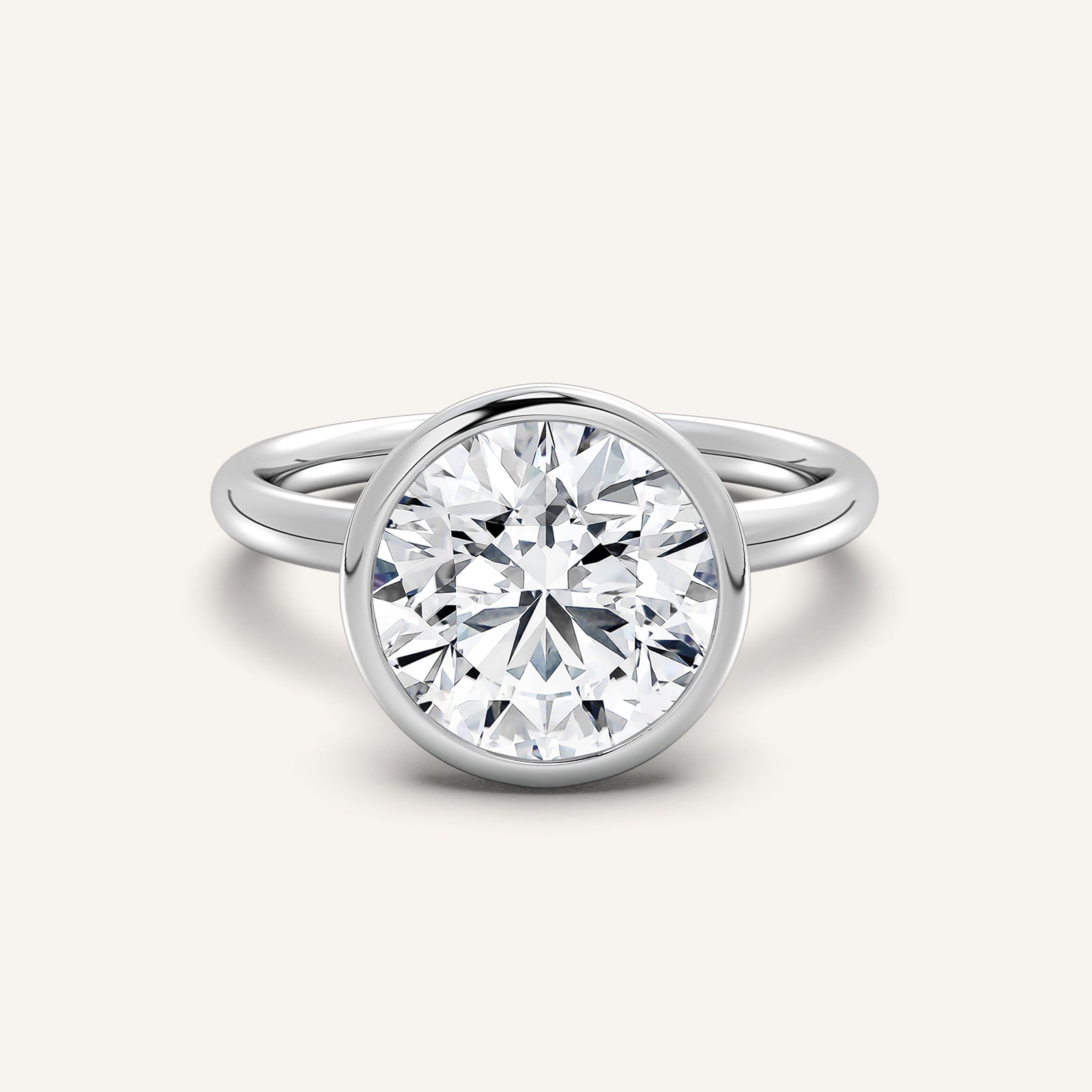 Continu — Bezel Set Solitaire