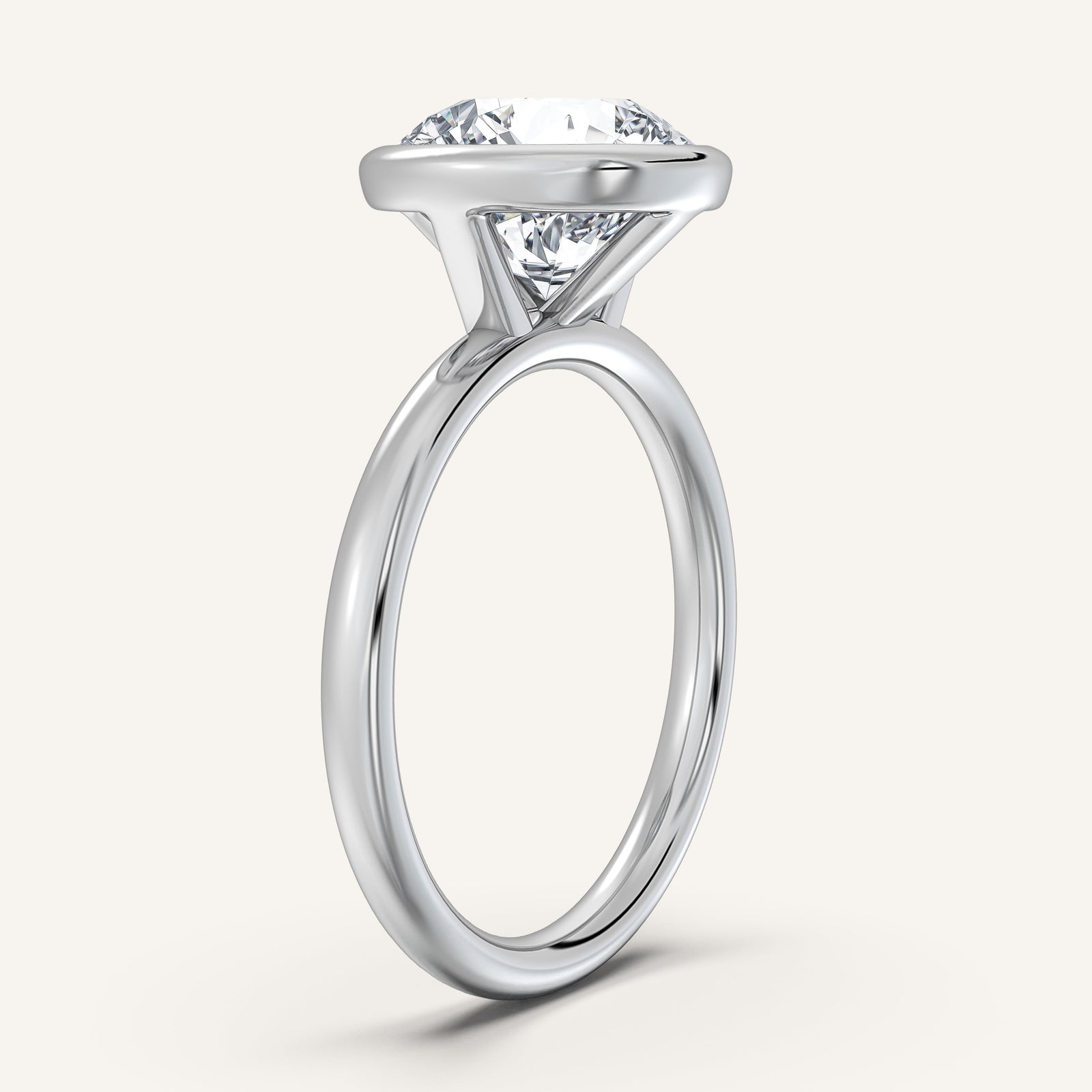 Continu — Bezel Set Solitaire