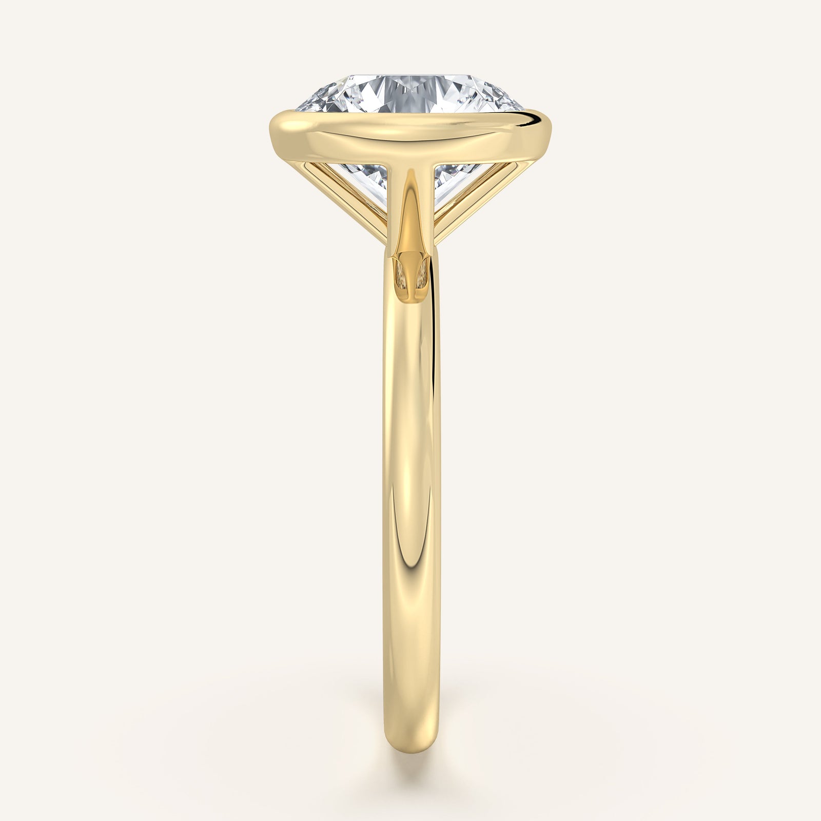 Continu — Bezel Set Solitaire