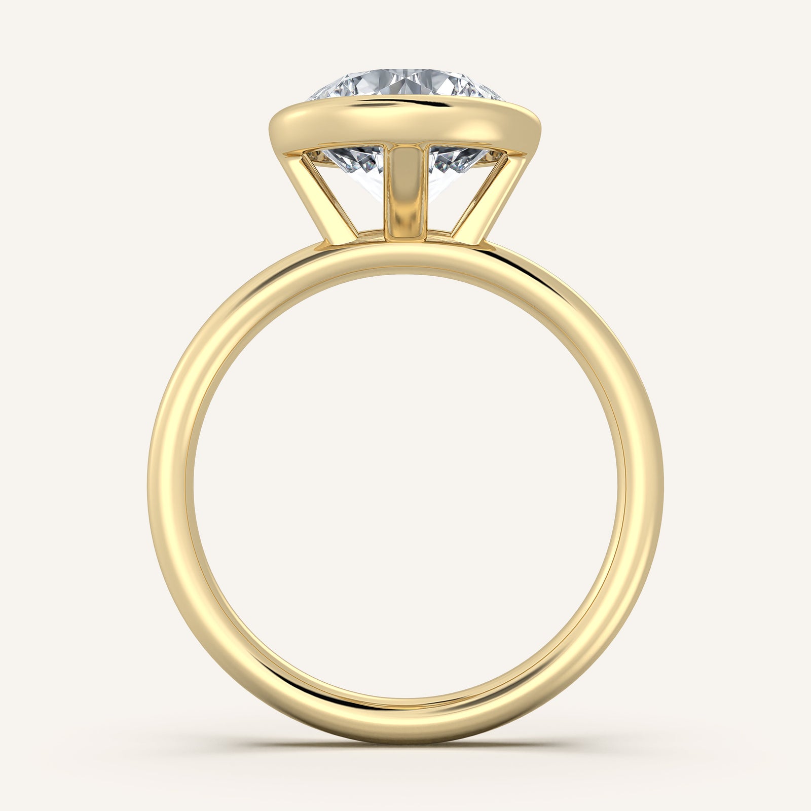 Continu — Bezel Set Solitaire