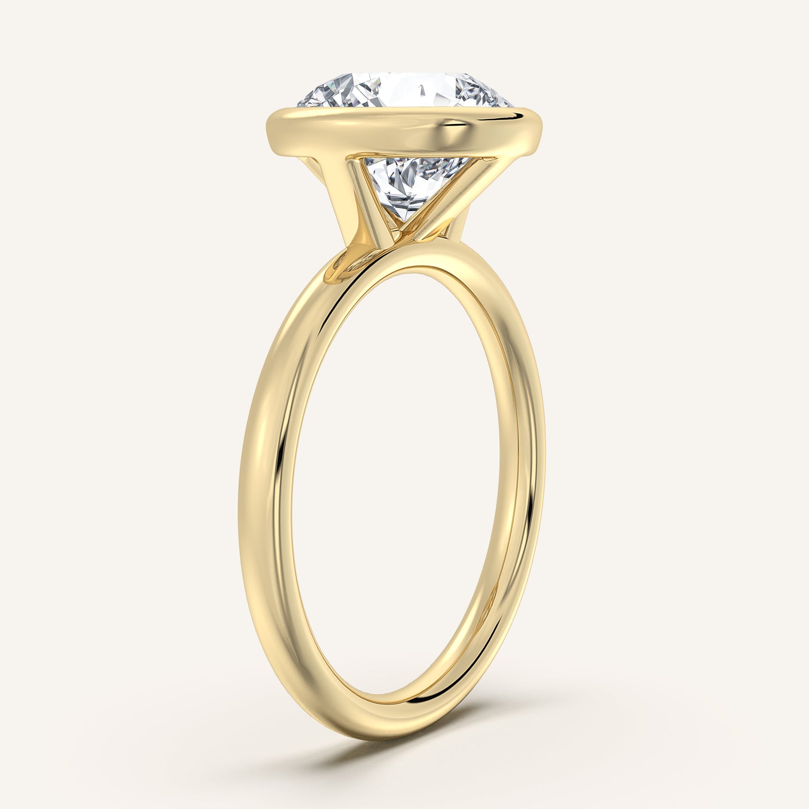 Continu — Bezel Set Solitaire