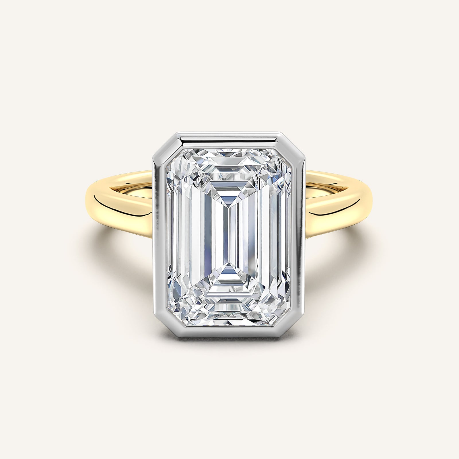 Étoile — Cathedral Bezel Set