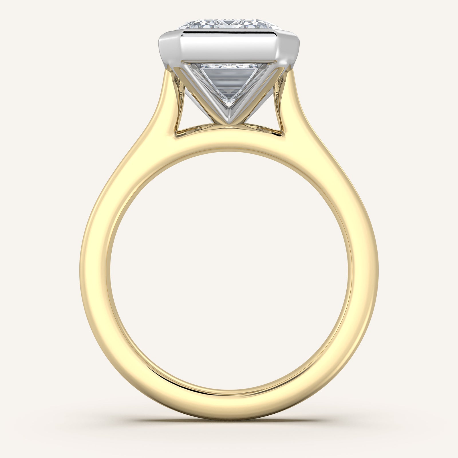 Étoile — Cathedral Bezel Set