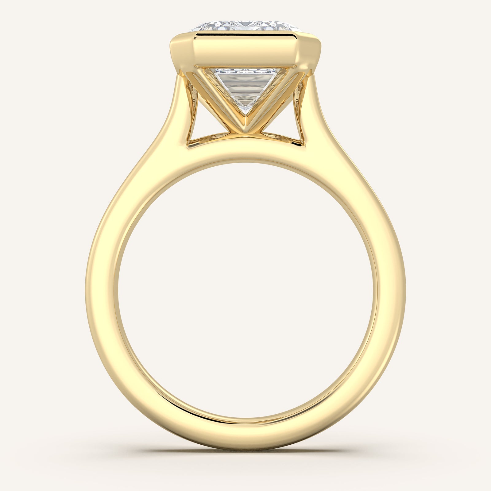 Étoile — Cathedral Bezel Set