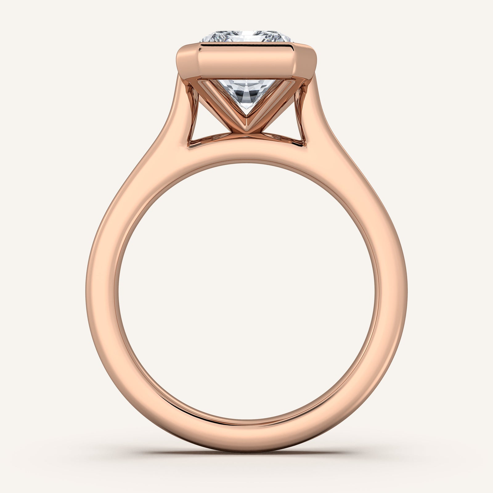 Étoile — Cathedral Bezel Set