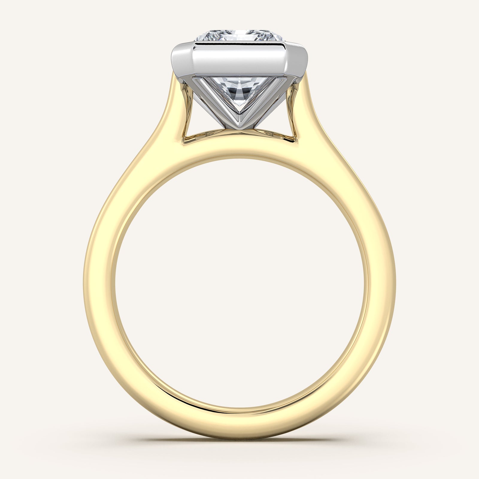 Étoile — Cathedral Bezel Set