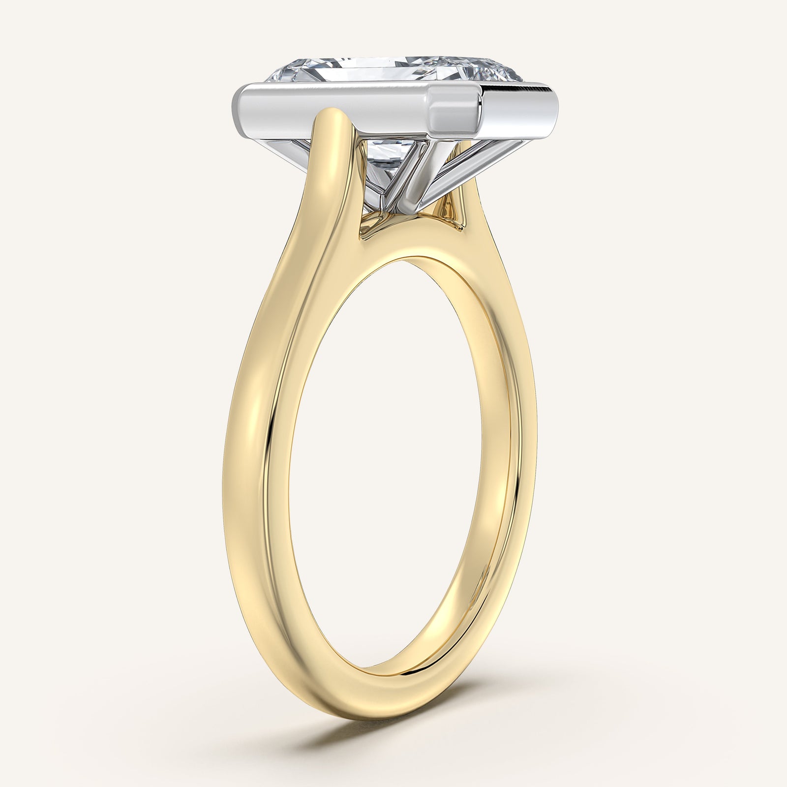 Étoile — Cathedral Bezel Set