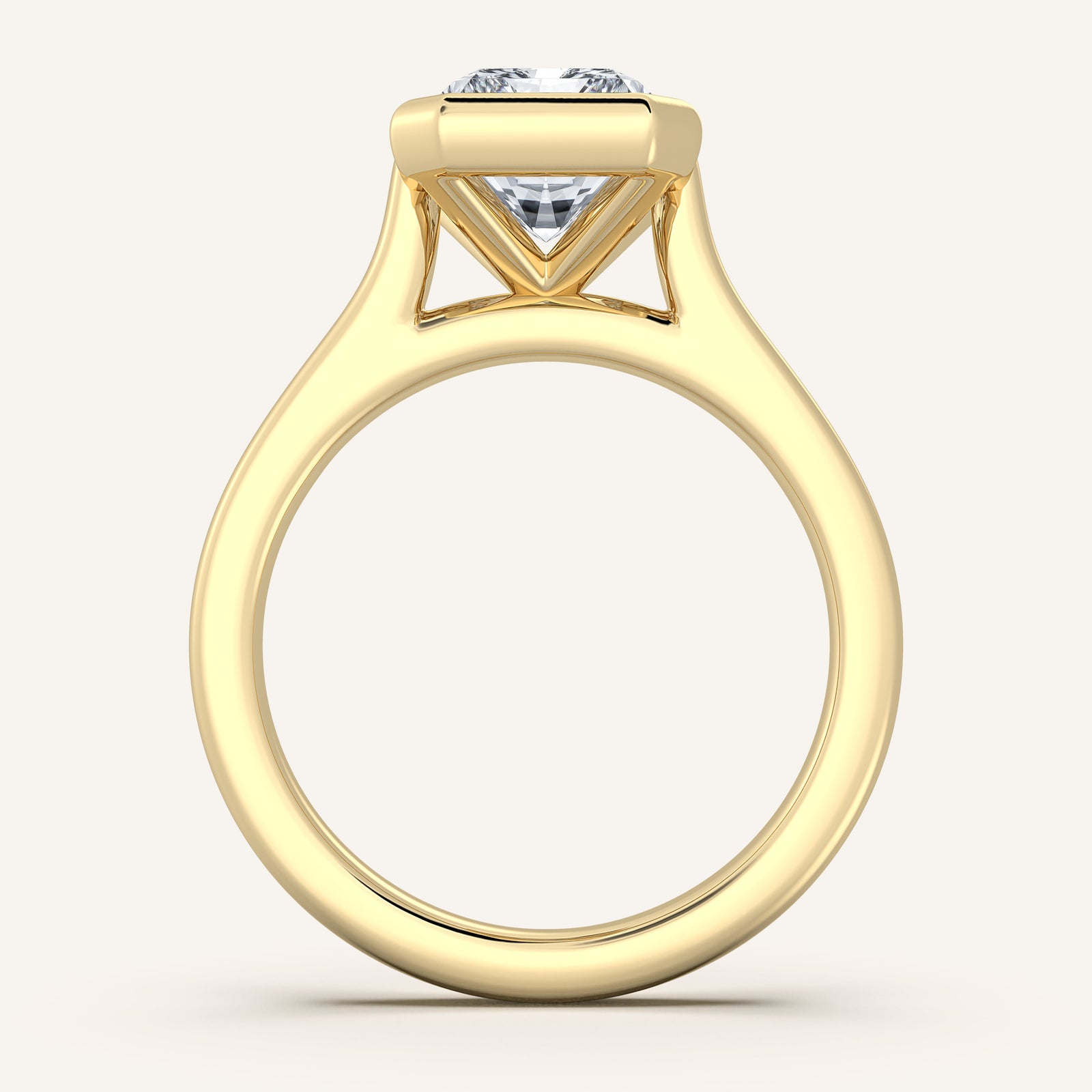 Étoile — Cathedral Bezel Set