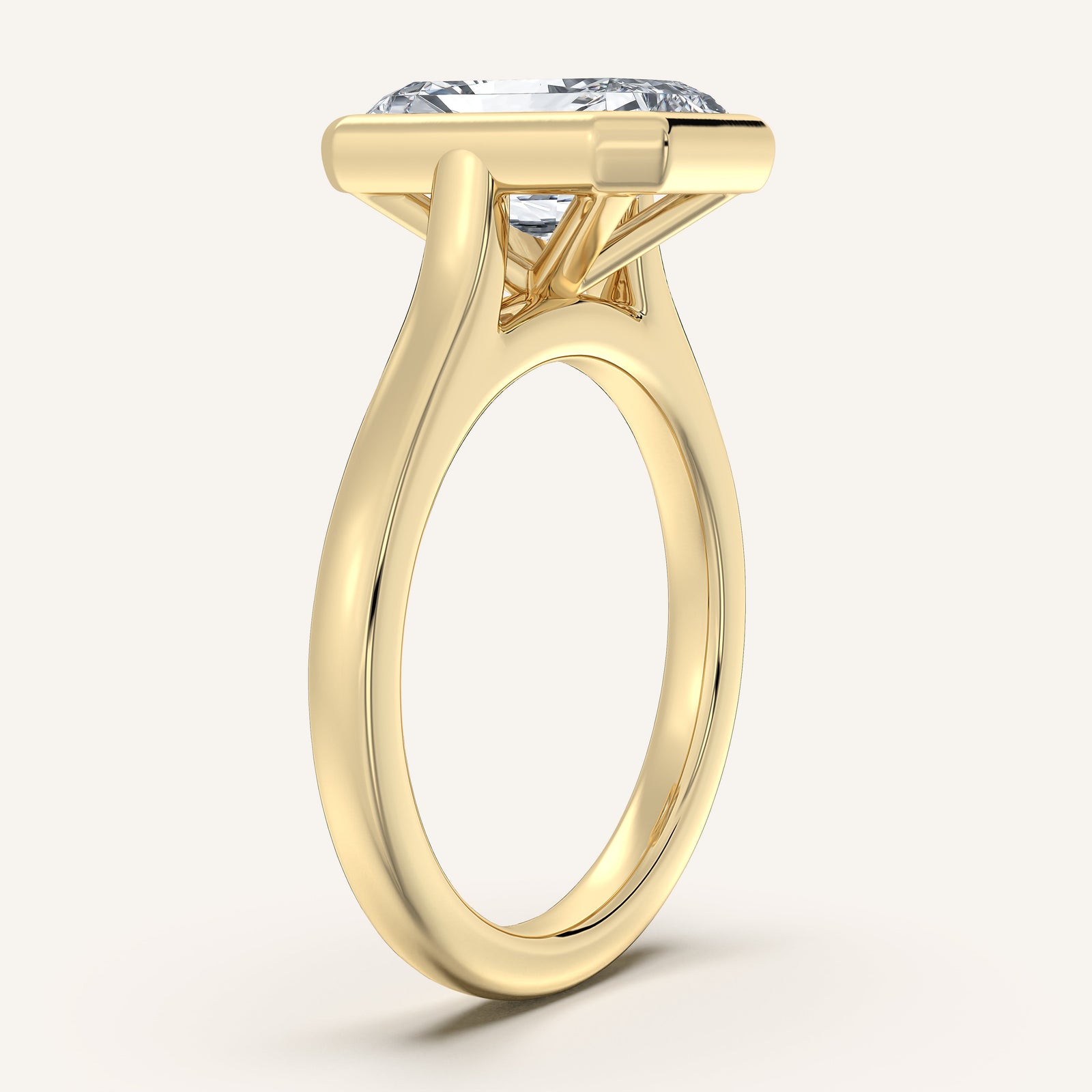 Étoile — Cathedral Bezel Set