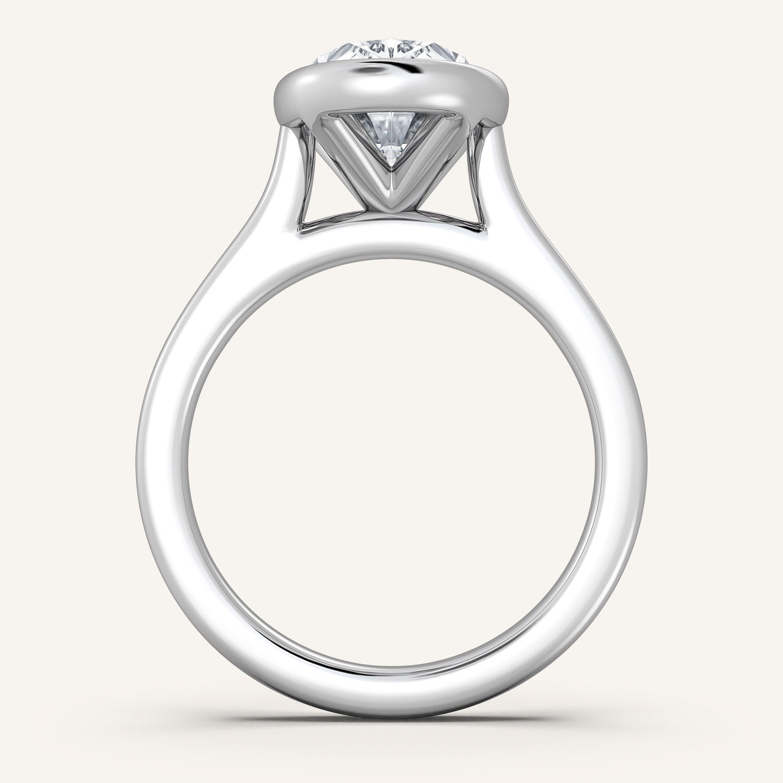 Étoile — Cathedral Bezel Set