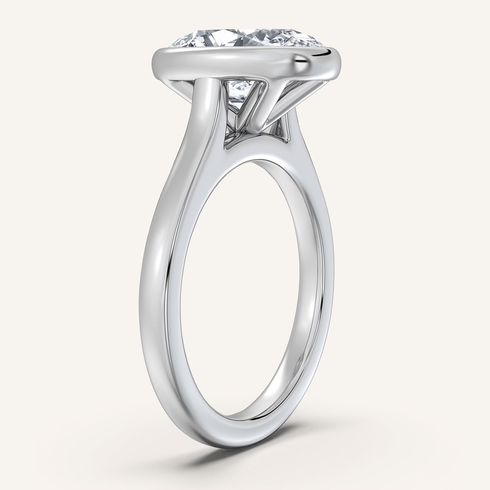 Étoile — Cathedral Bezel Set