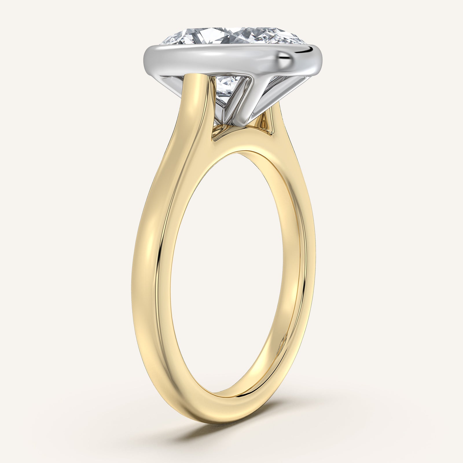 Étoile — Cathedral Bezel Set