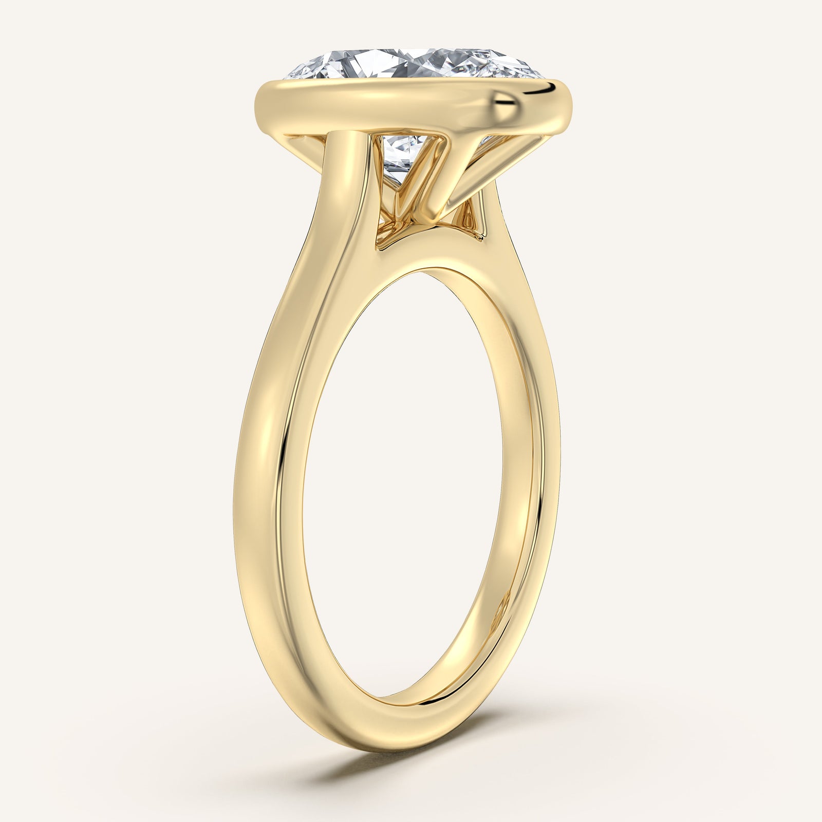 Étoile — Cathedral Bezel Set