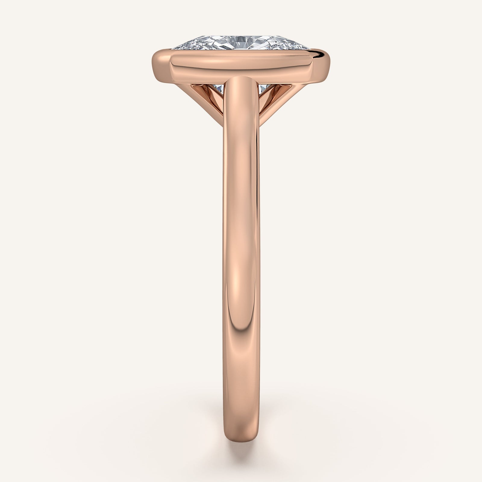 Étoile — Cathedral Bezel Set