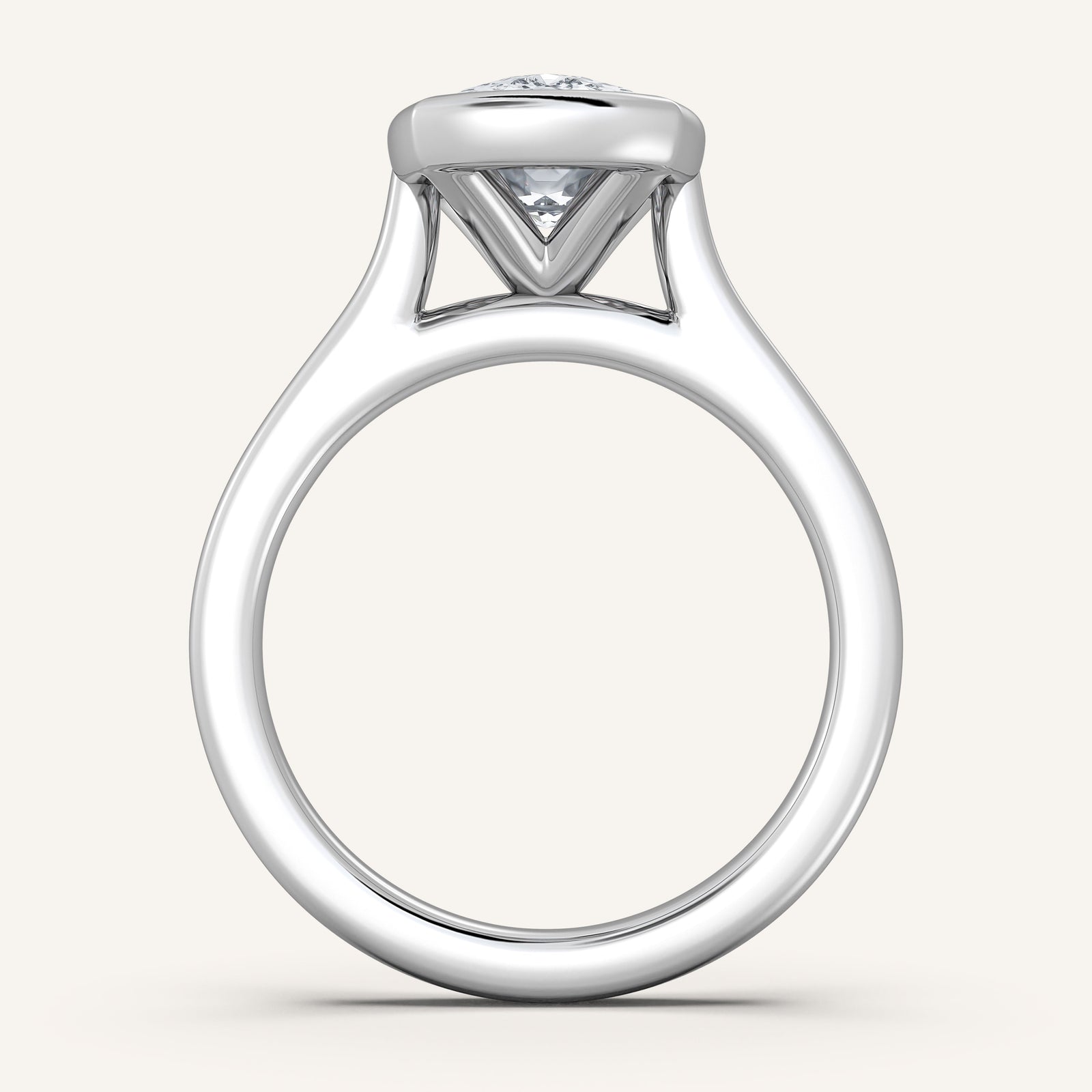 Étoile — Cathedral Bezel Set