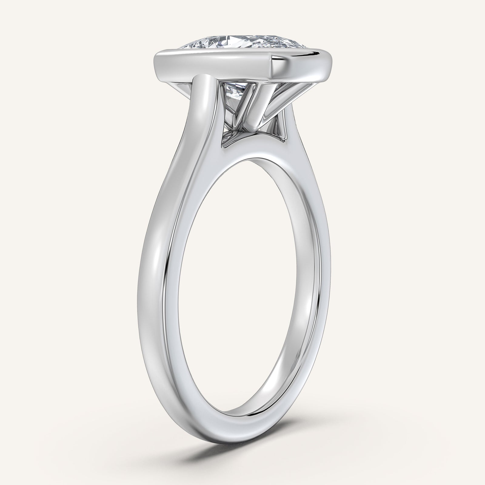 Étoile — Cathedral Bezel Set