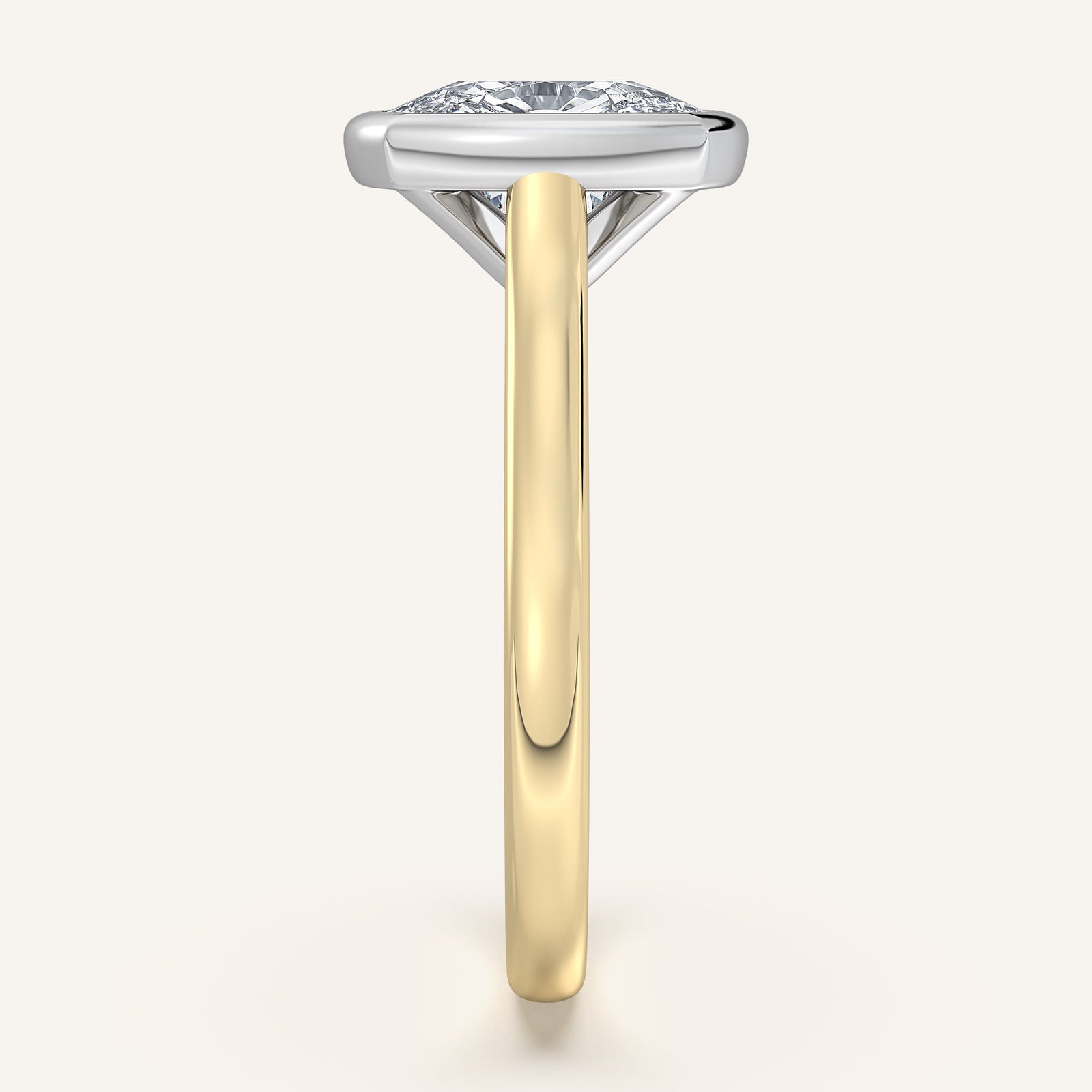 Étoile — Cathedral Bezel Set
