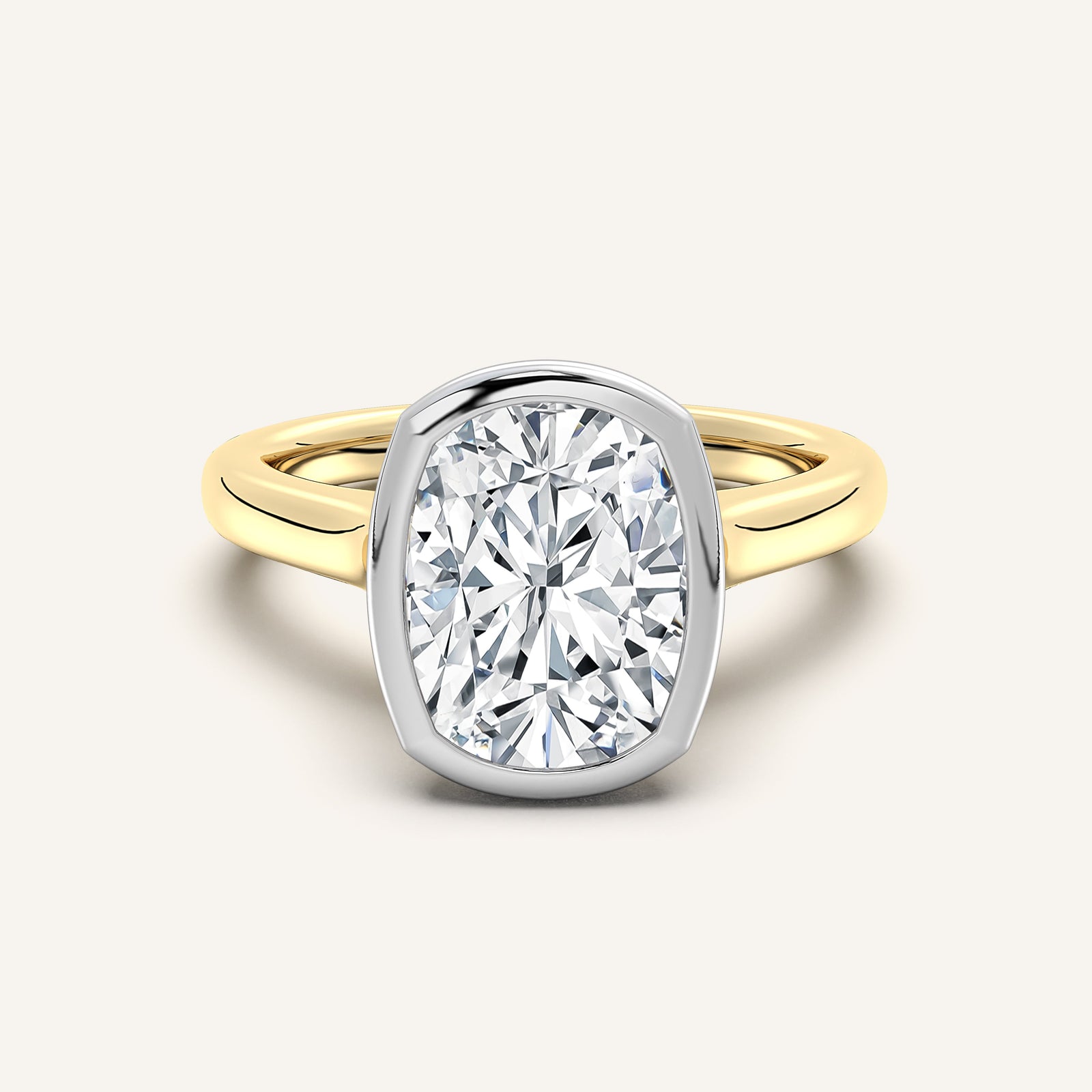 Étoile — Cathedral Bezel Set