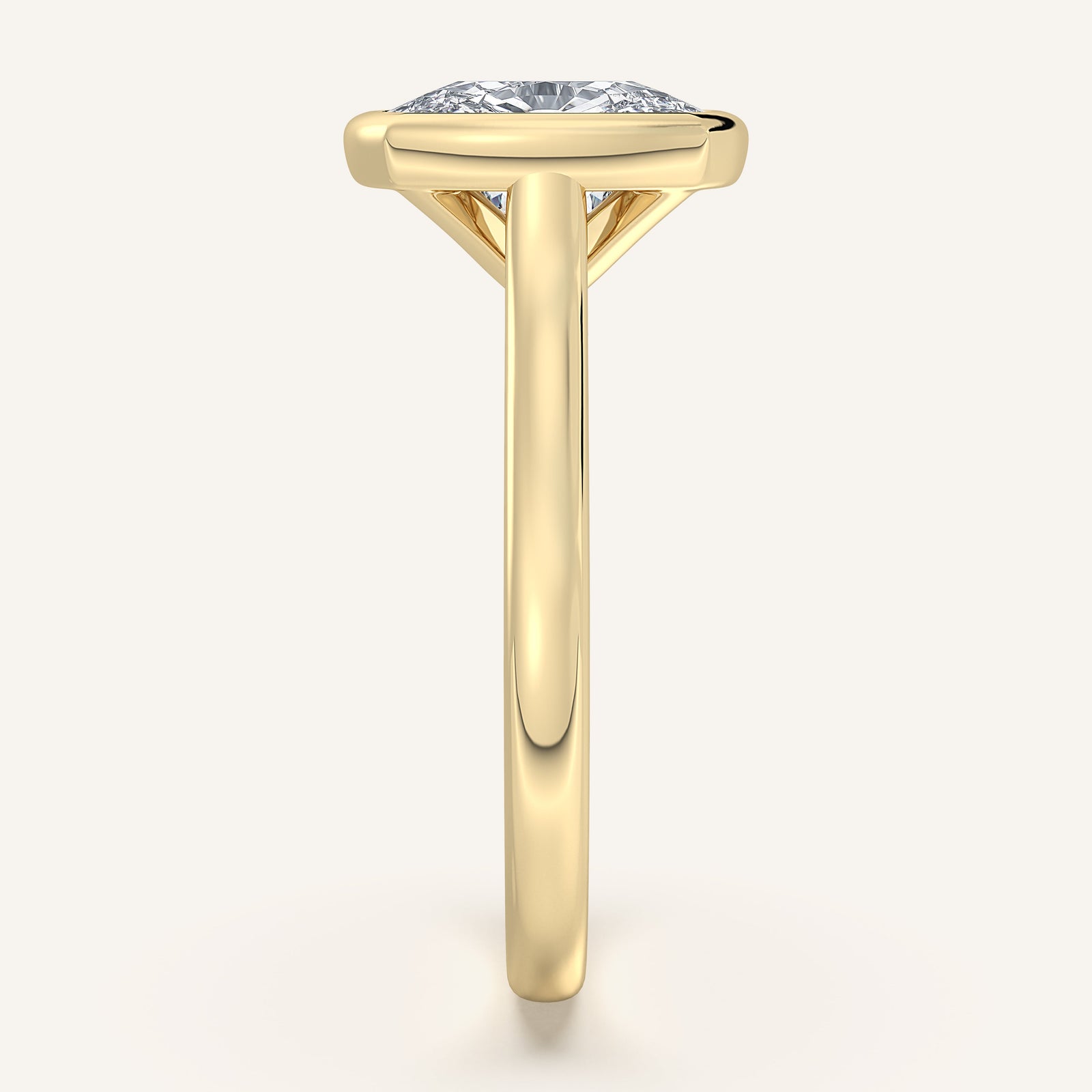 Étoile — Cathedral Bezel Set
