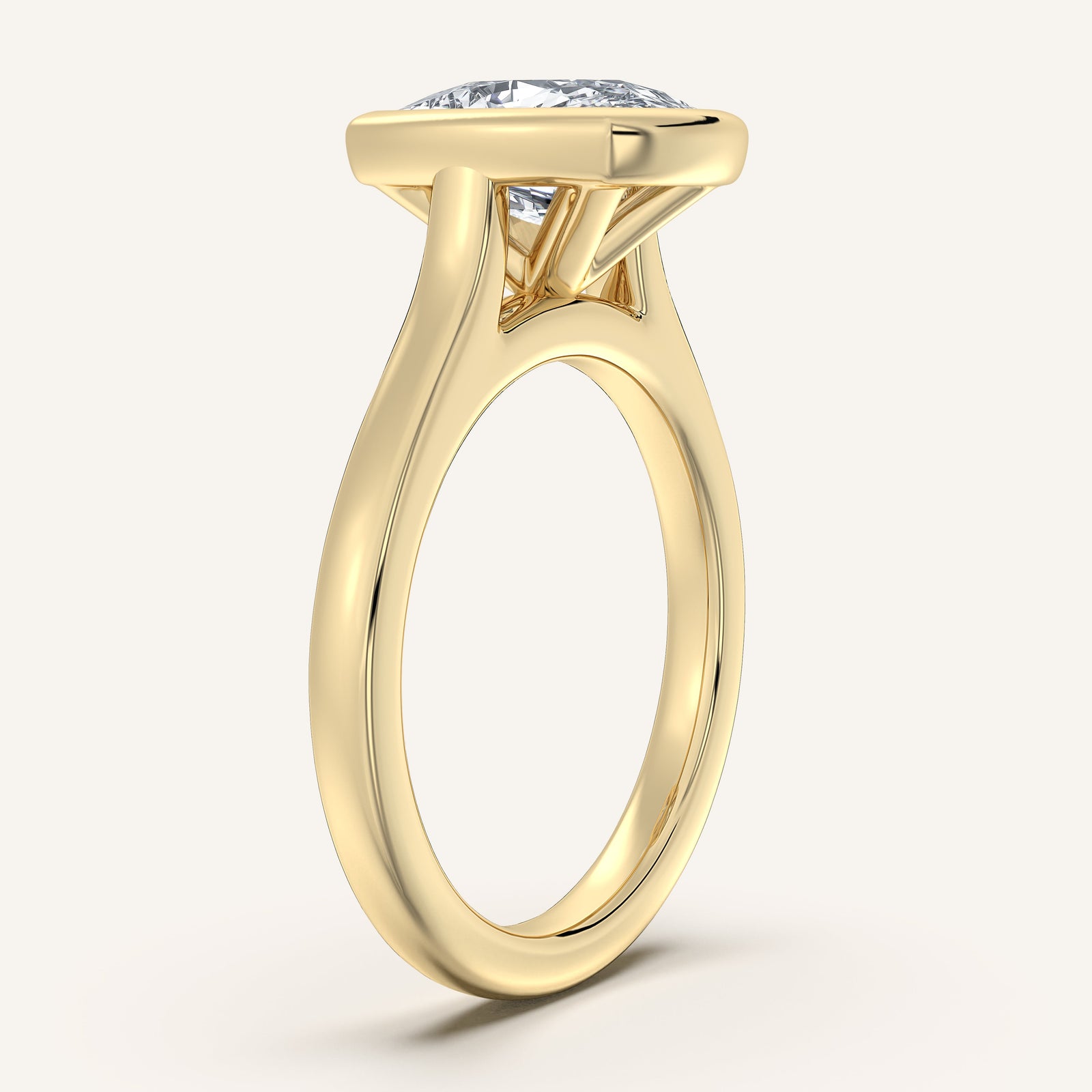 Étoile — Cathedral Bezel Set