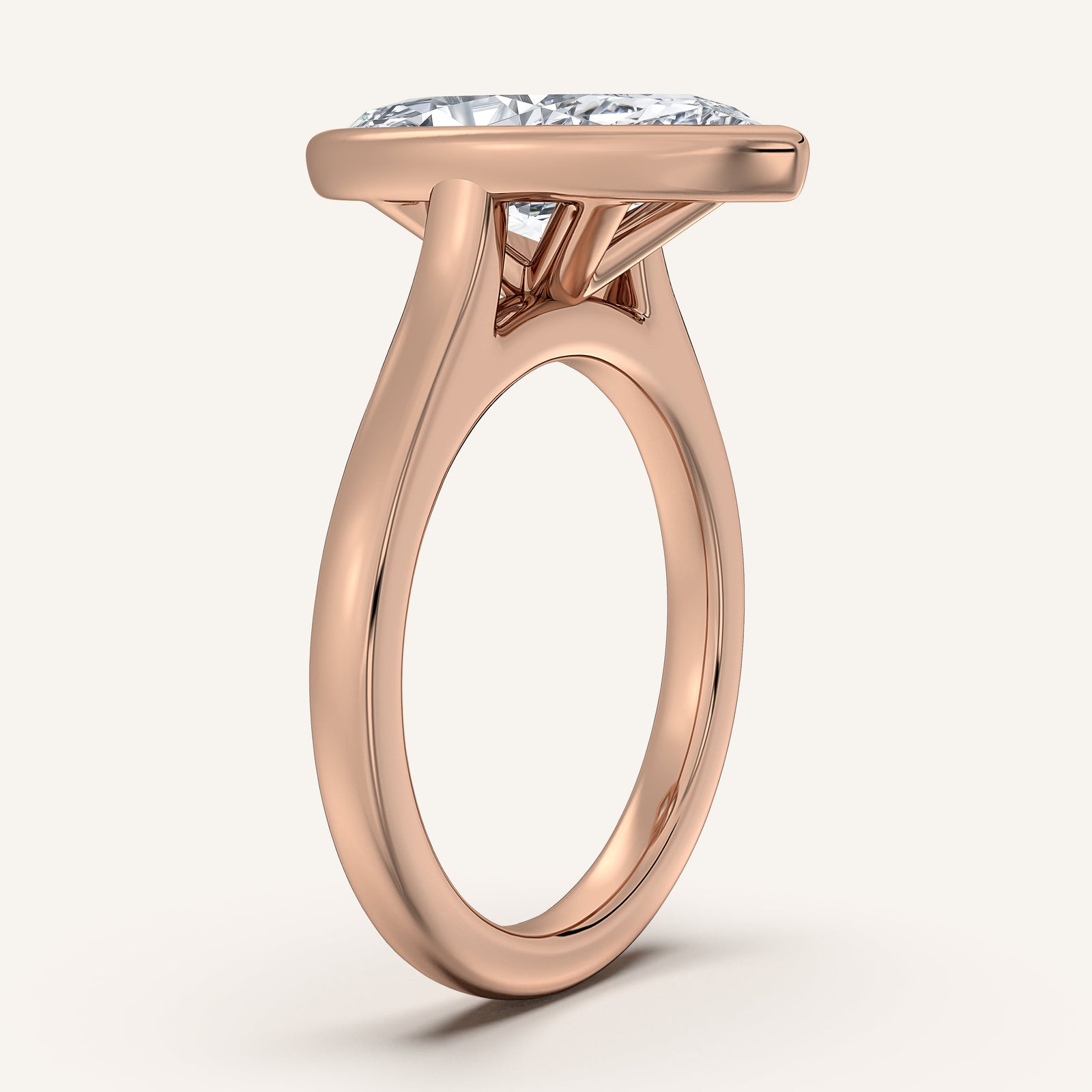 Étoile — Cathedral Bezel Set