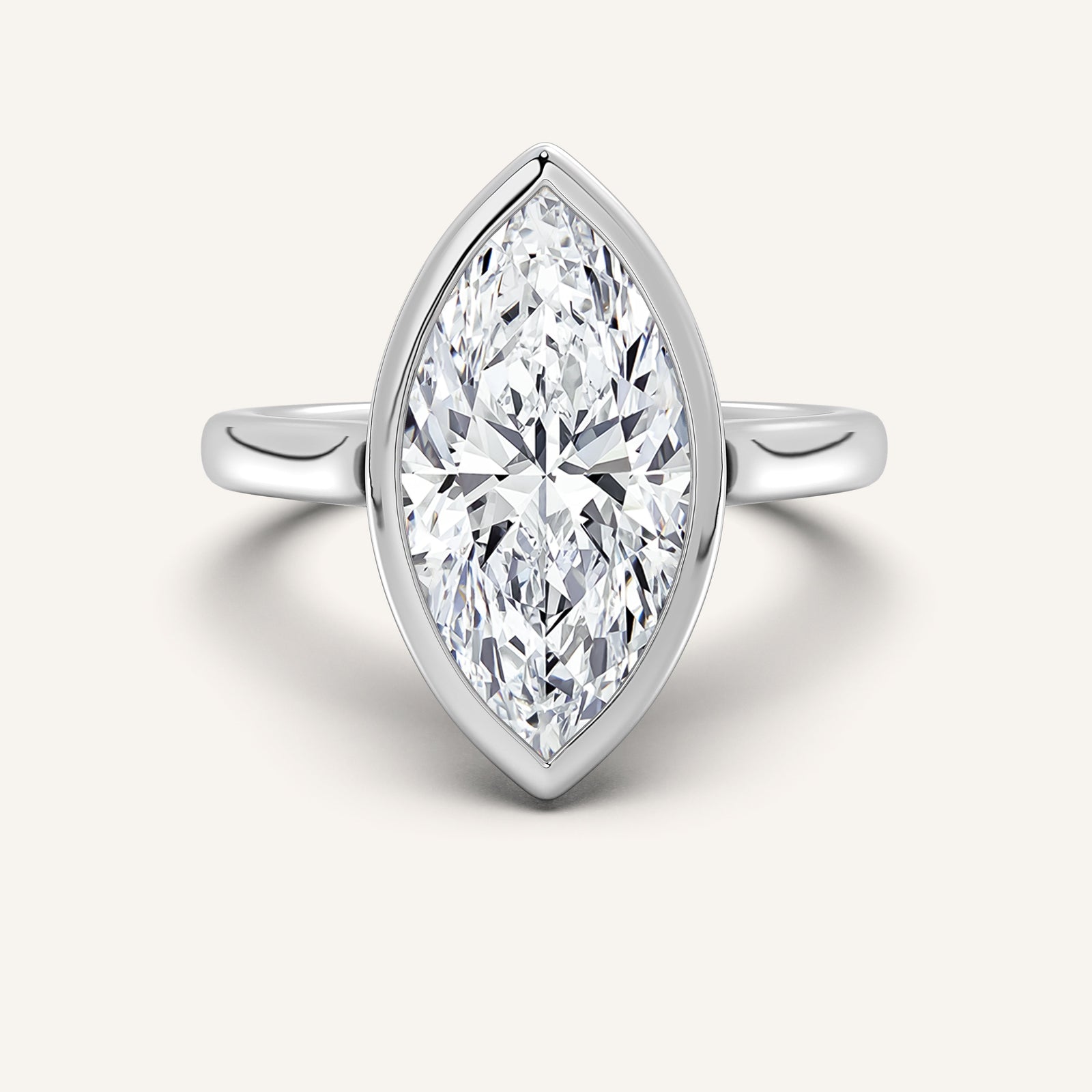 Étoile — Cathedral Bezel Set
