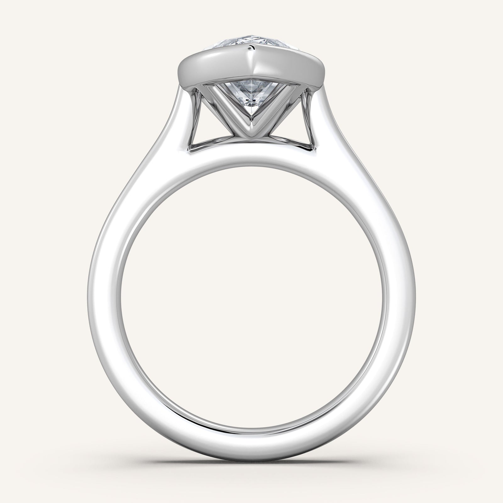 Étoile — Cathedral Bezel Set