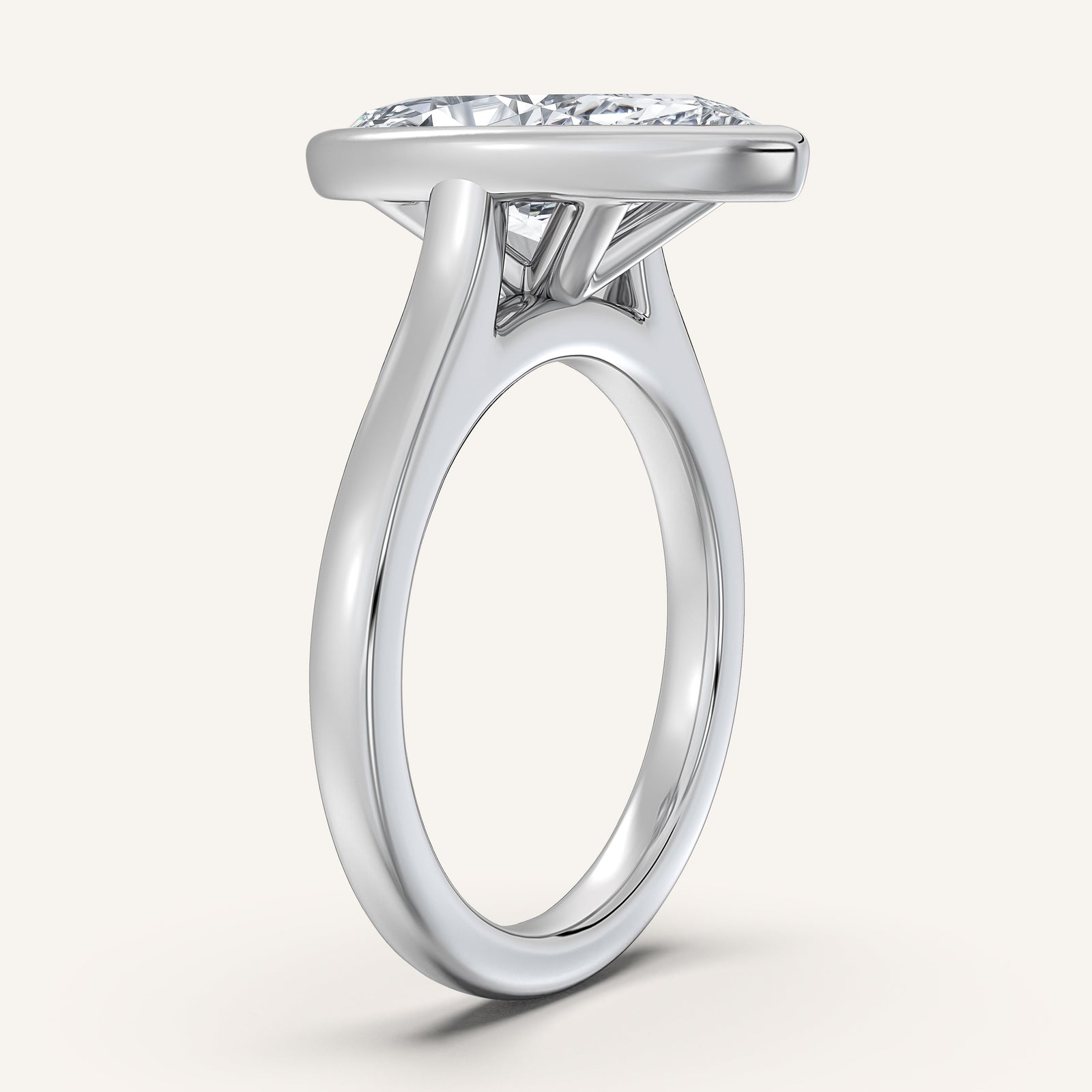 Étoile — Cathedral Bezel Set