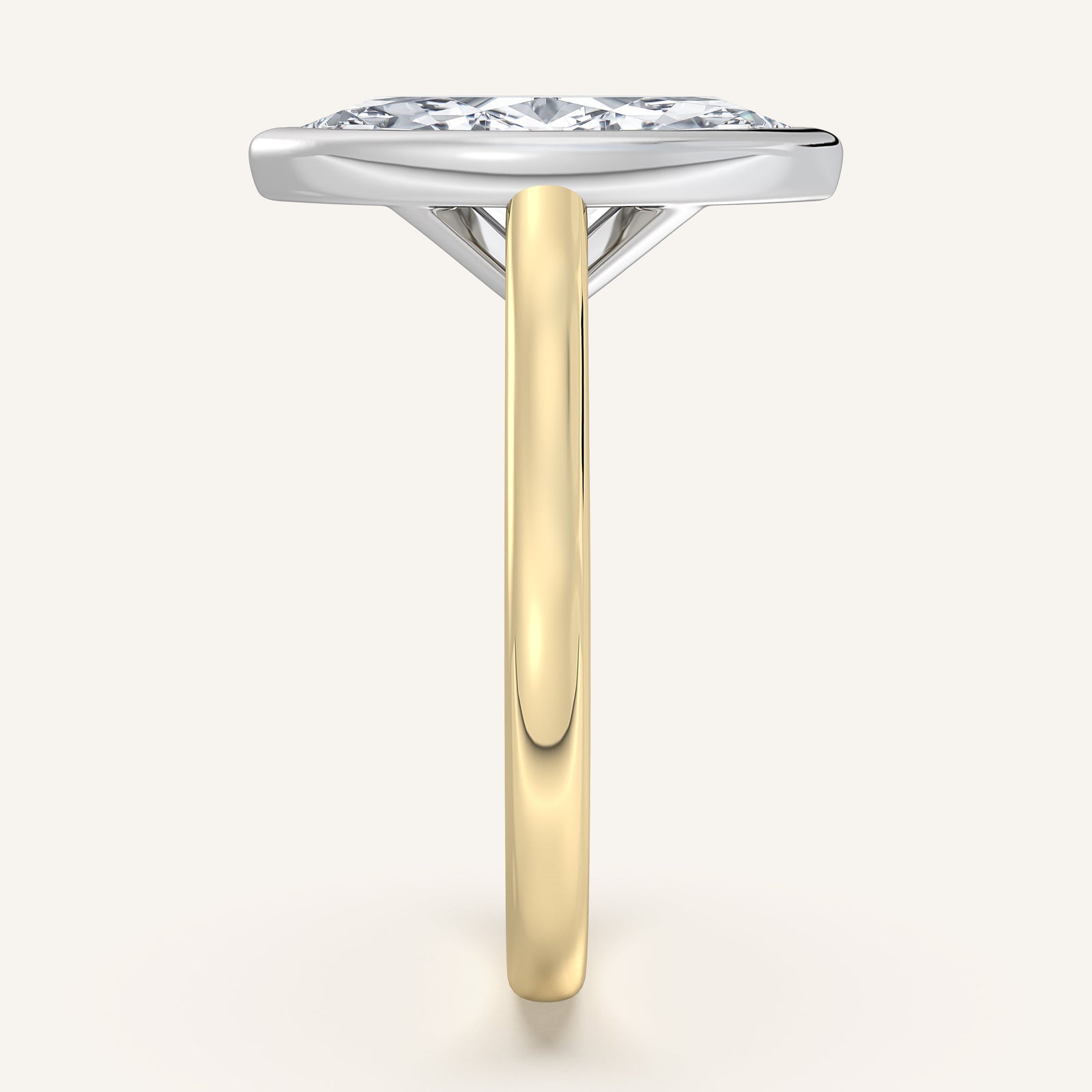 Étoile — Cathedral Bezel Set