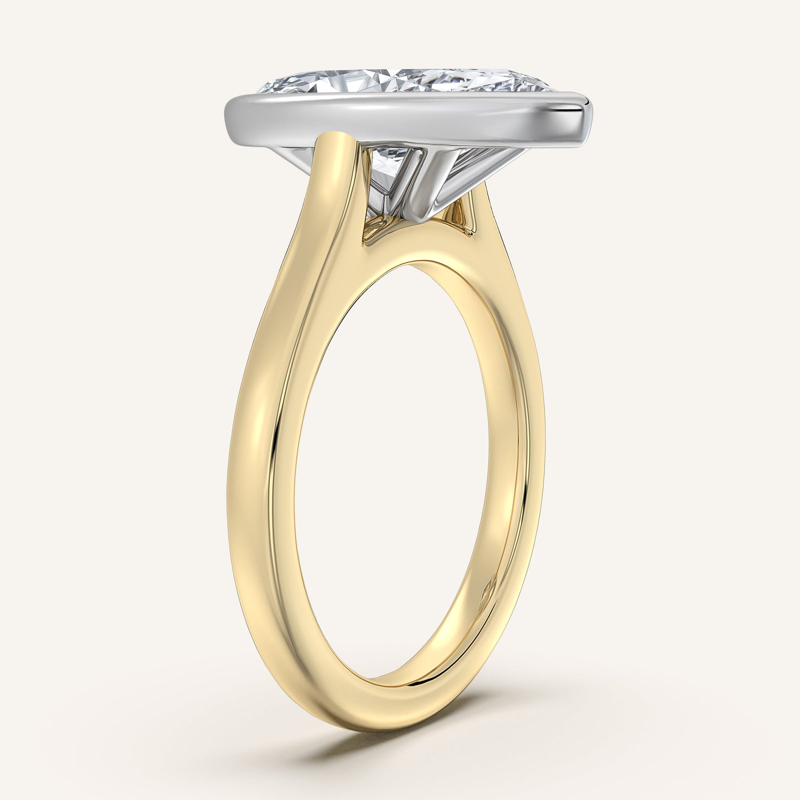 Étoile — Cathedral Bezel Set