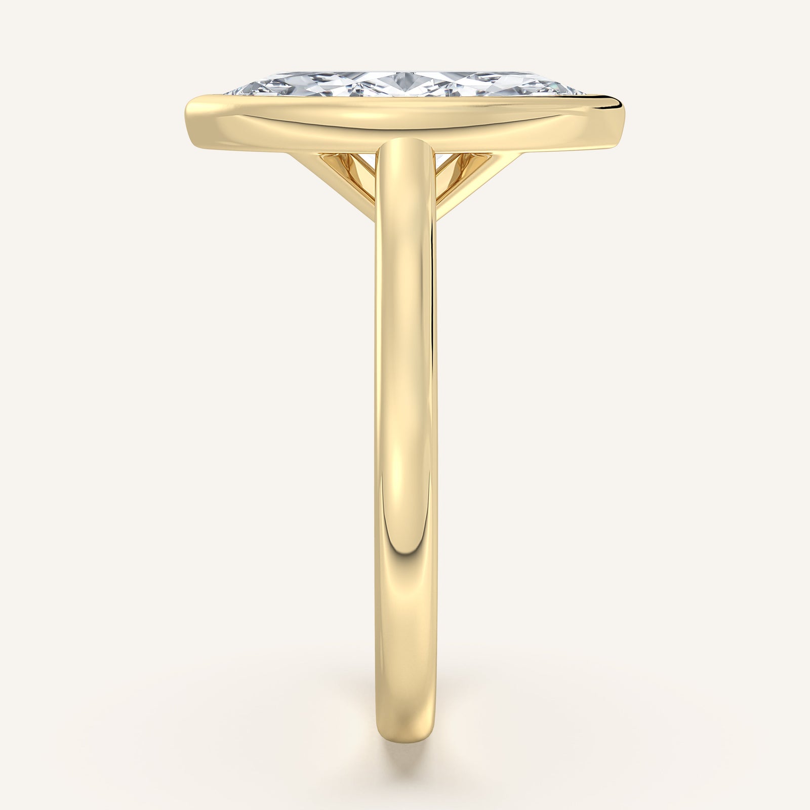 Étoile — Cathedral Bezel Set