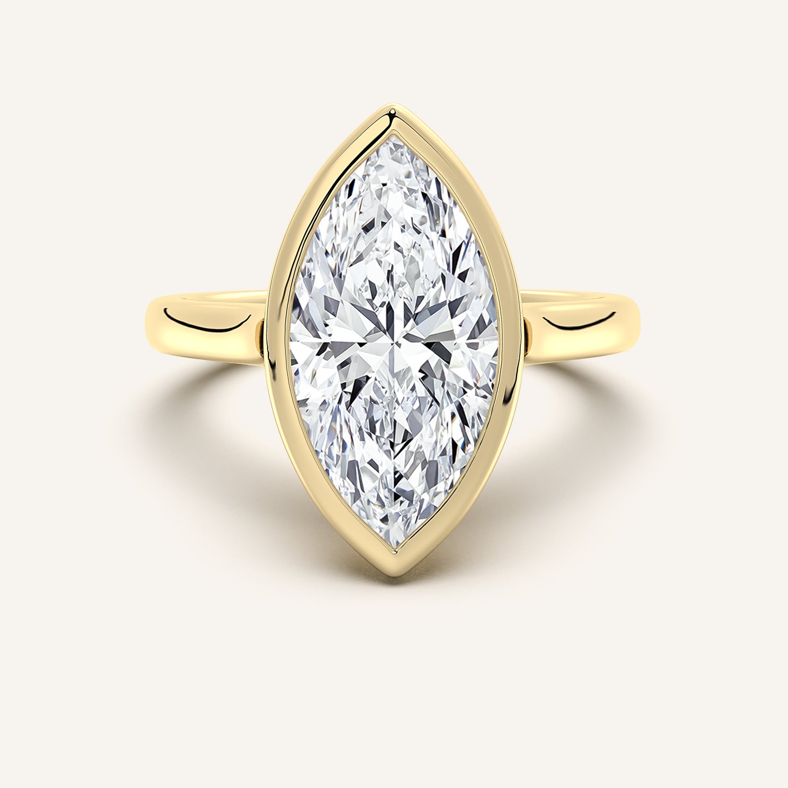 Étoile — Cathedral Bezel Set