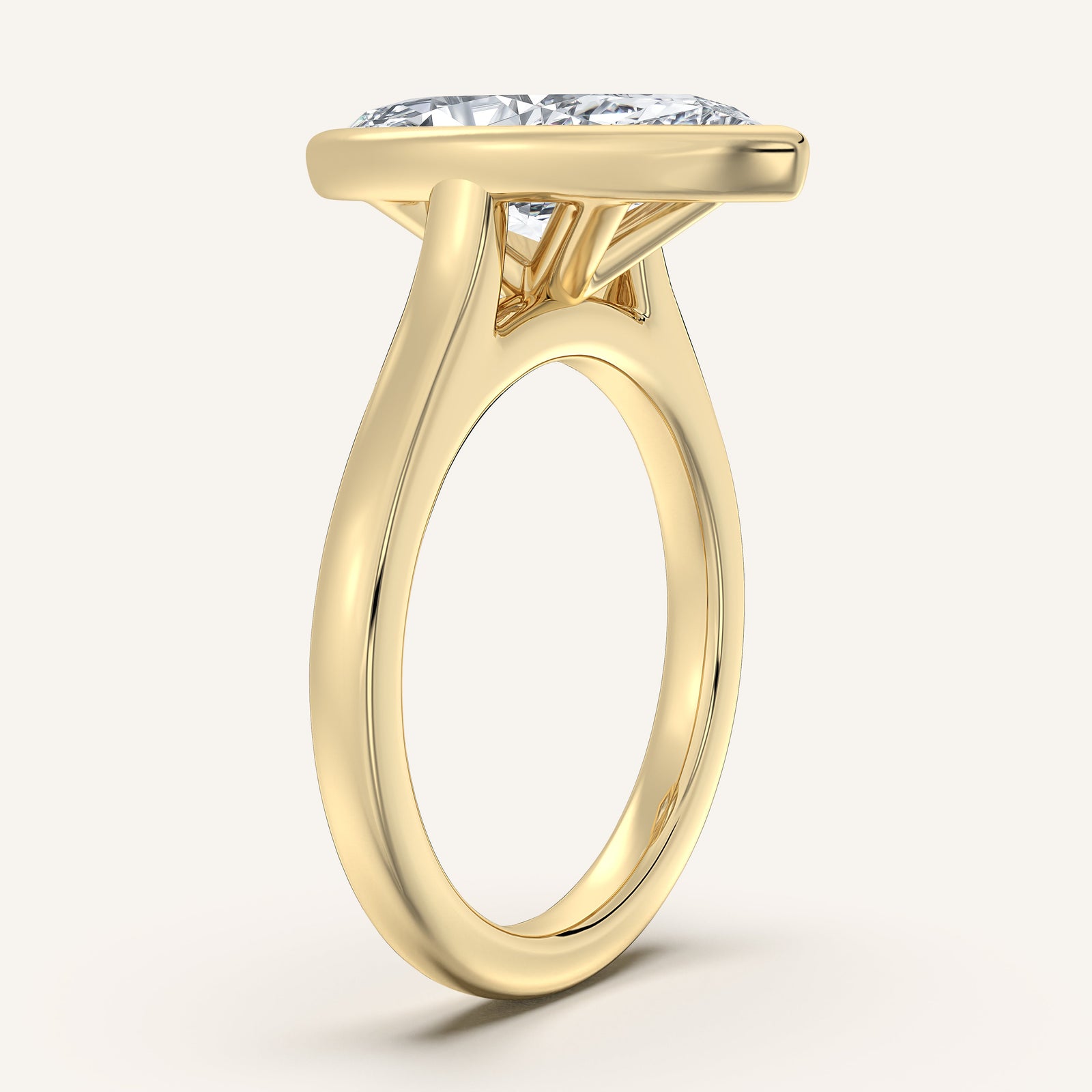 Étoile — Cathedral Bezel Set